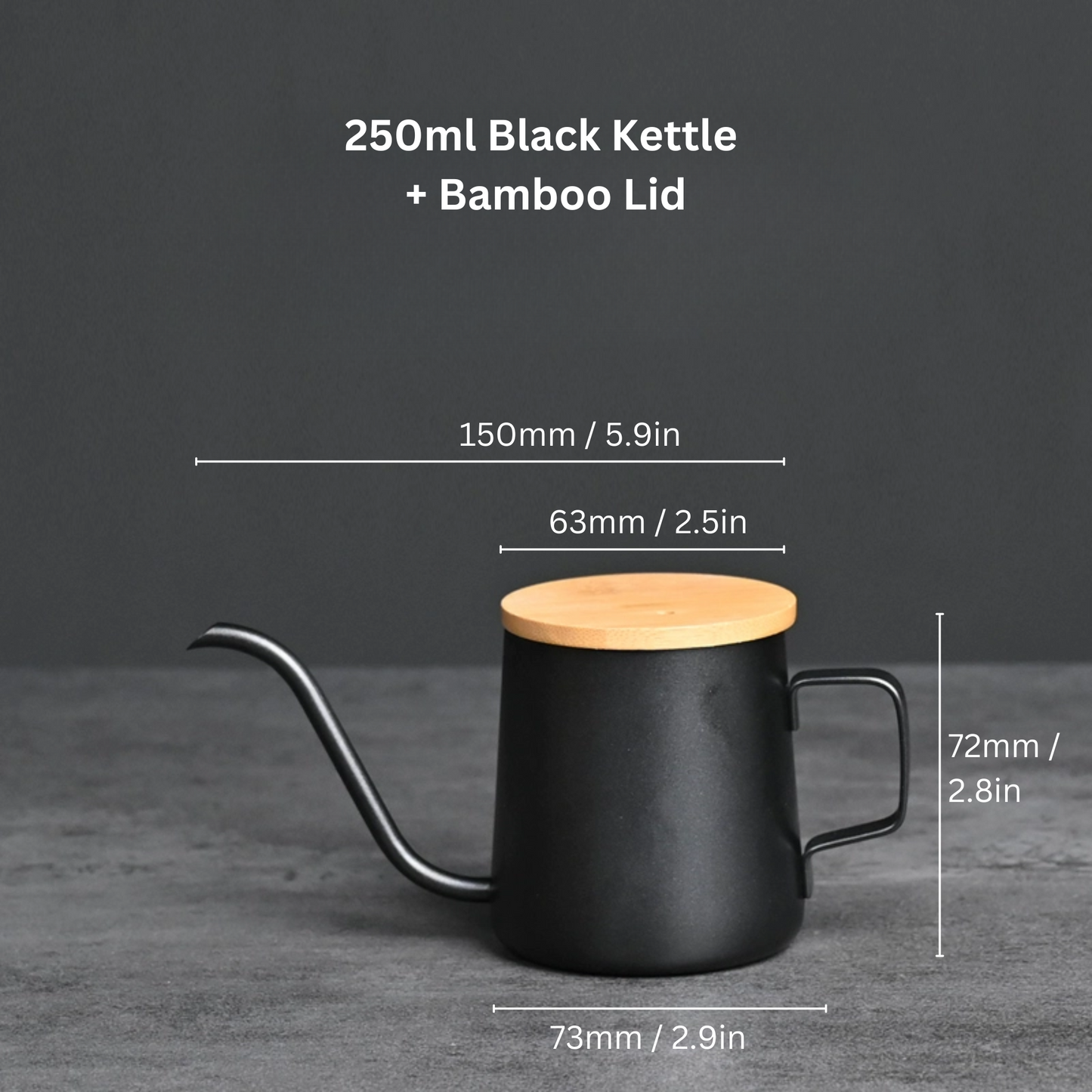 Pour Over Coffee Kettle With Lid