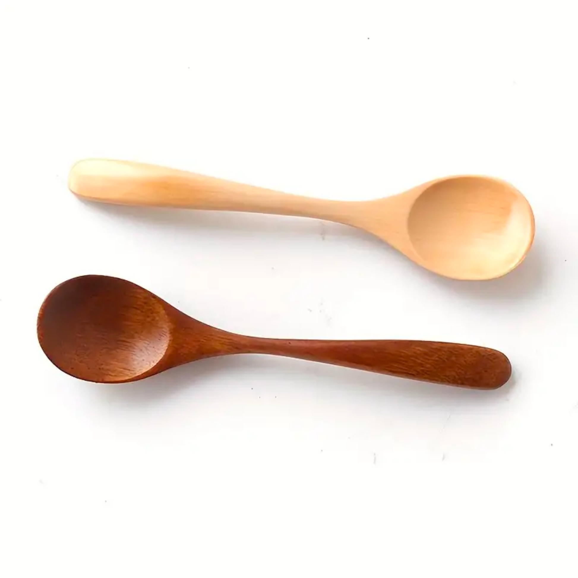 Japanese Style Wooden Spoon Set | Kitchen Utensils Teaspoon 3cm x 13cm