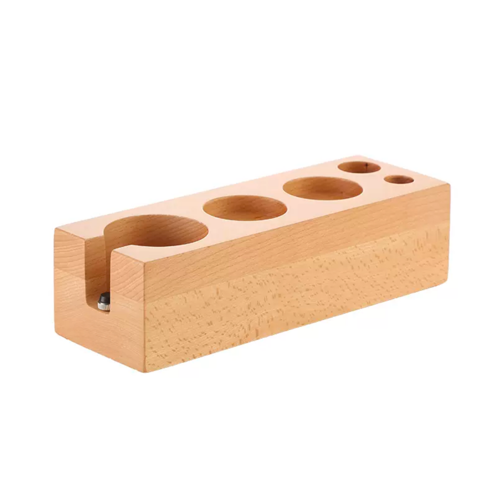 Wooden Espresso Tamping Station