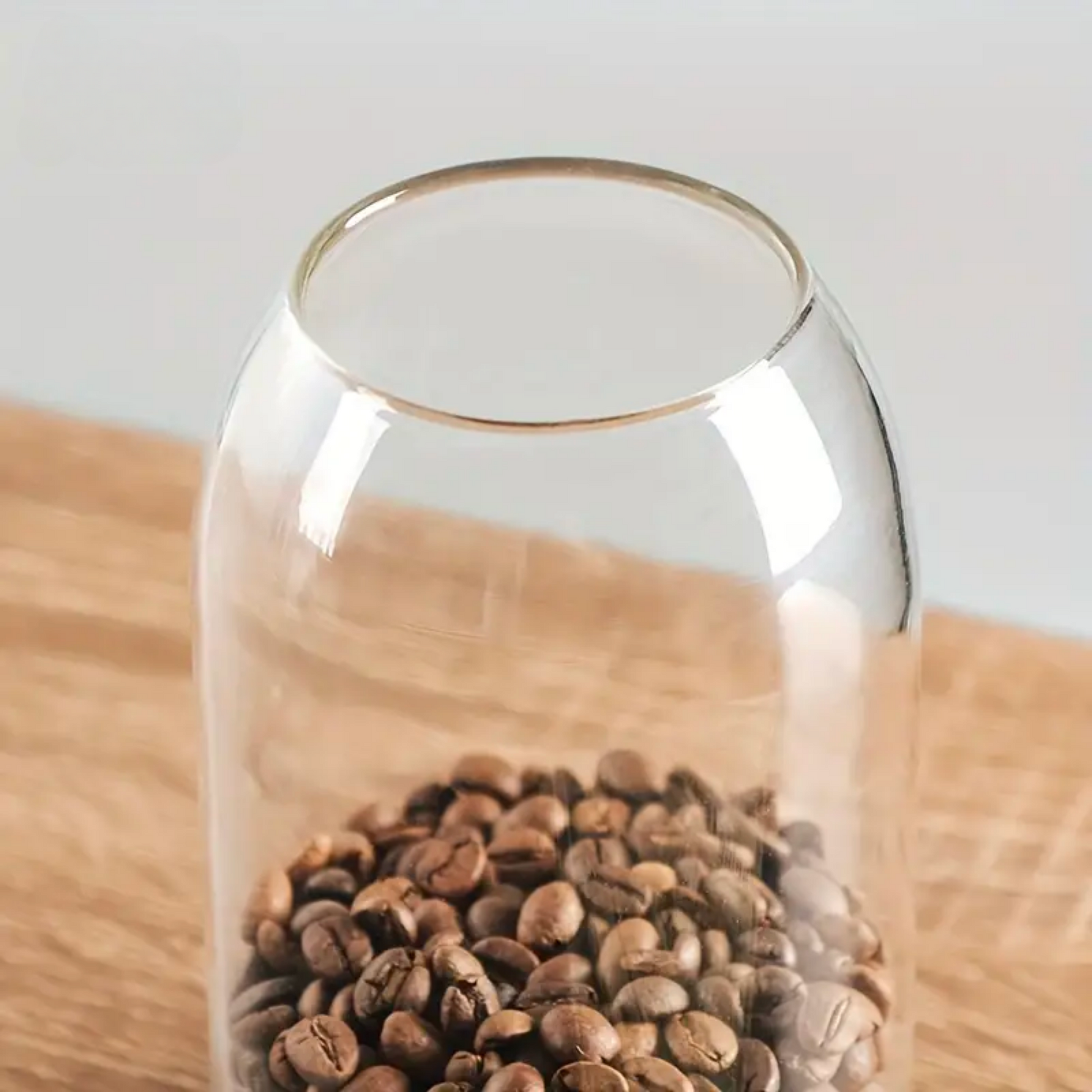 Cork Ball Glass Storage Jars - Smooth | 500ml 800ml 1200ml Jar Sets