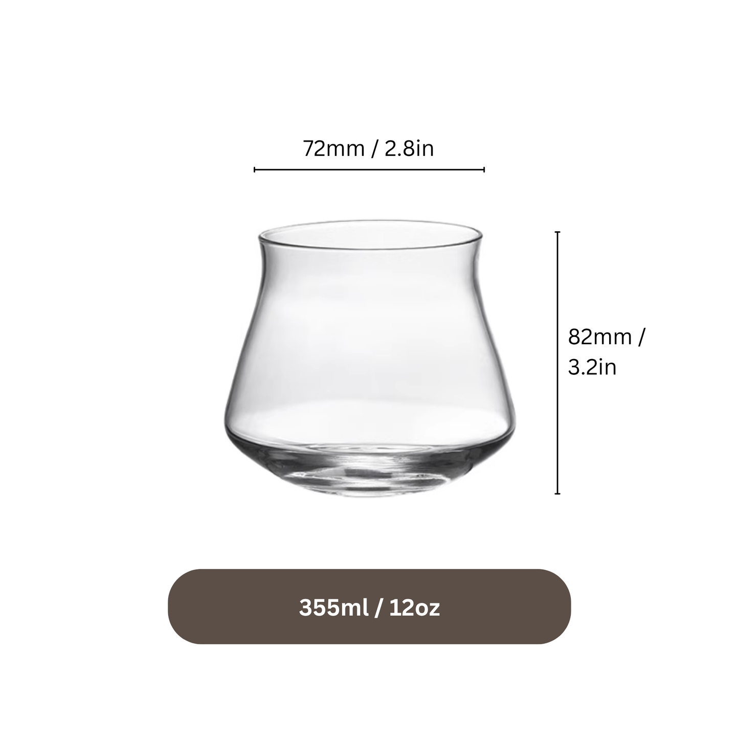 355ml Japanese-Style Specialty Pour Over Coffee Cup