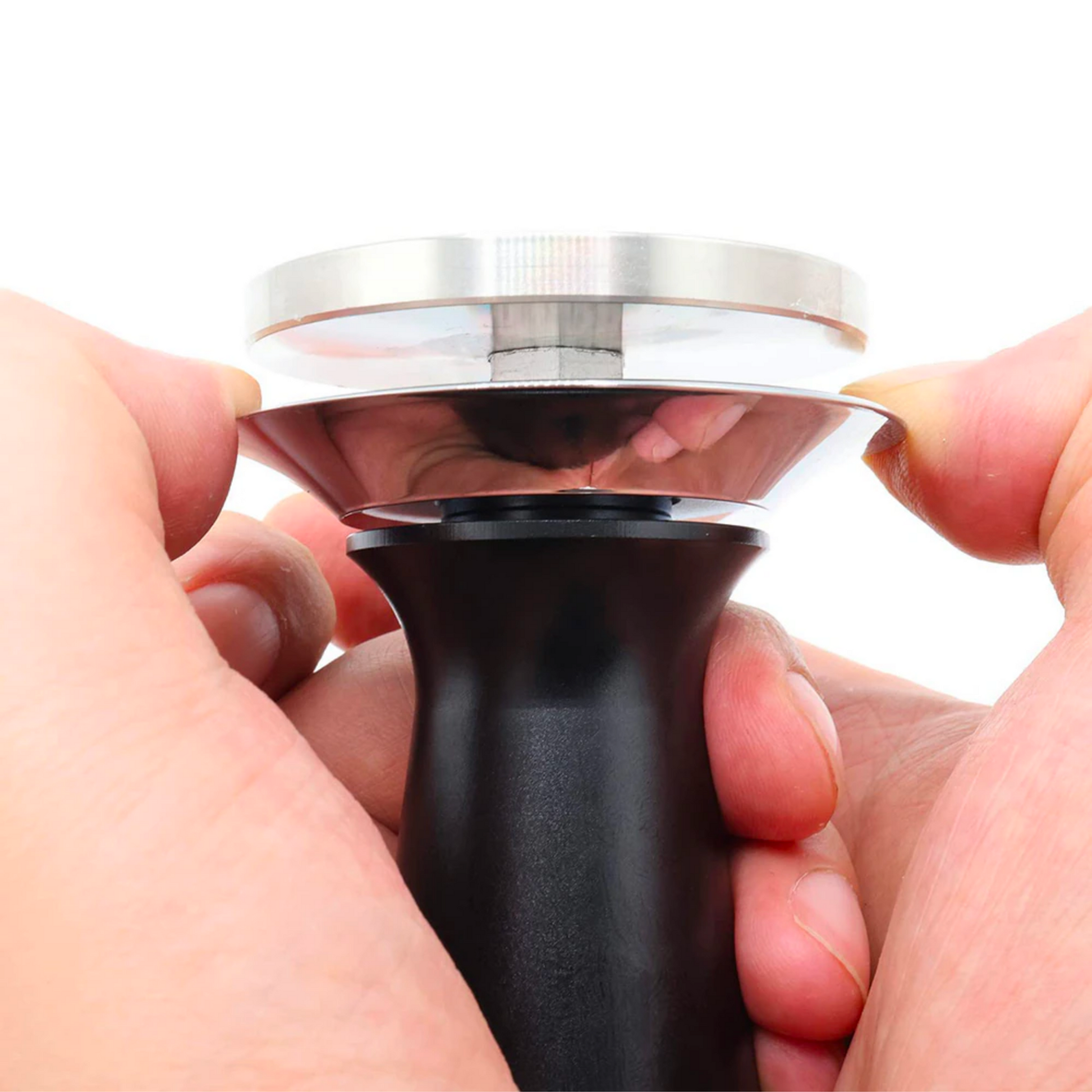 Spring-Loaded Espresso Tamper With Balance Gasket