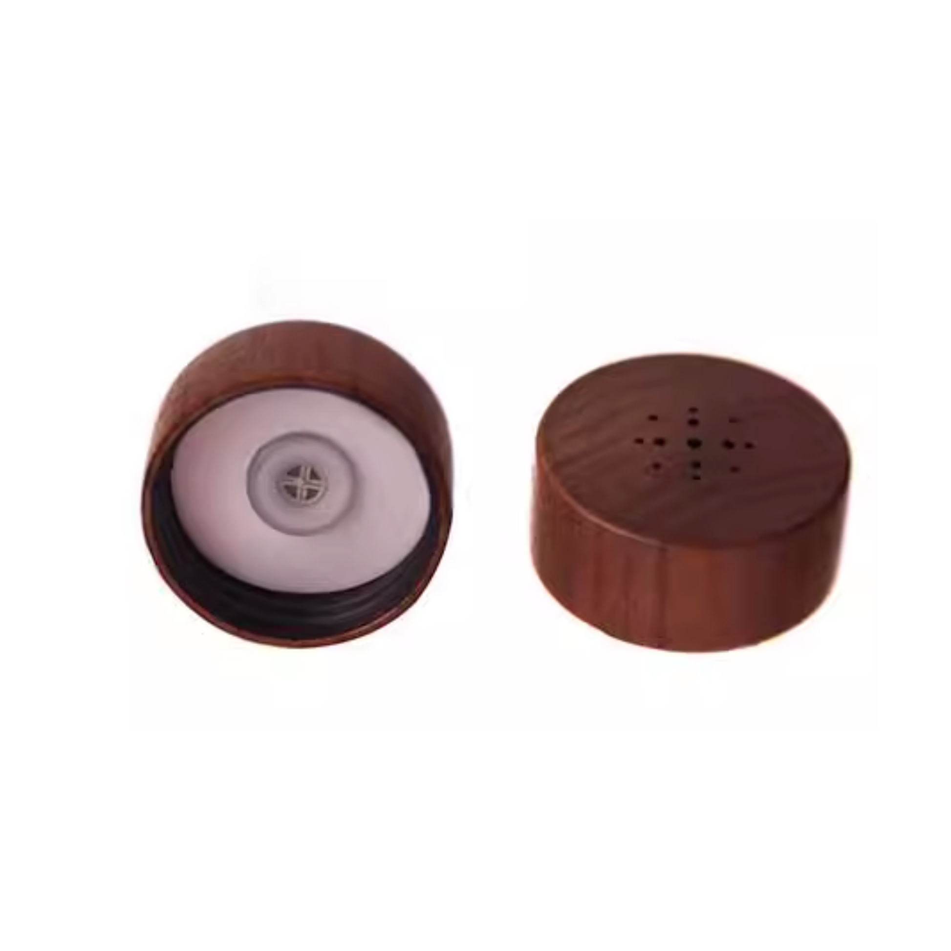 Walnut Wood One Way Valve Beans Cellar