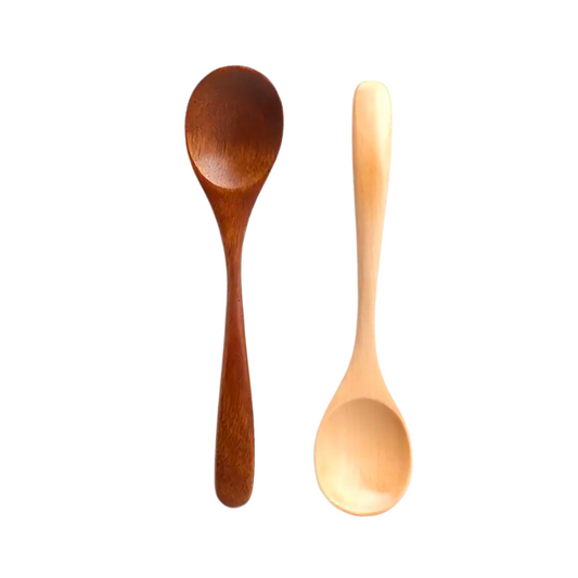 Japanese Style Wooden Spoon Set | Kitchen Utensils Teaspoon 3cm x 13cm