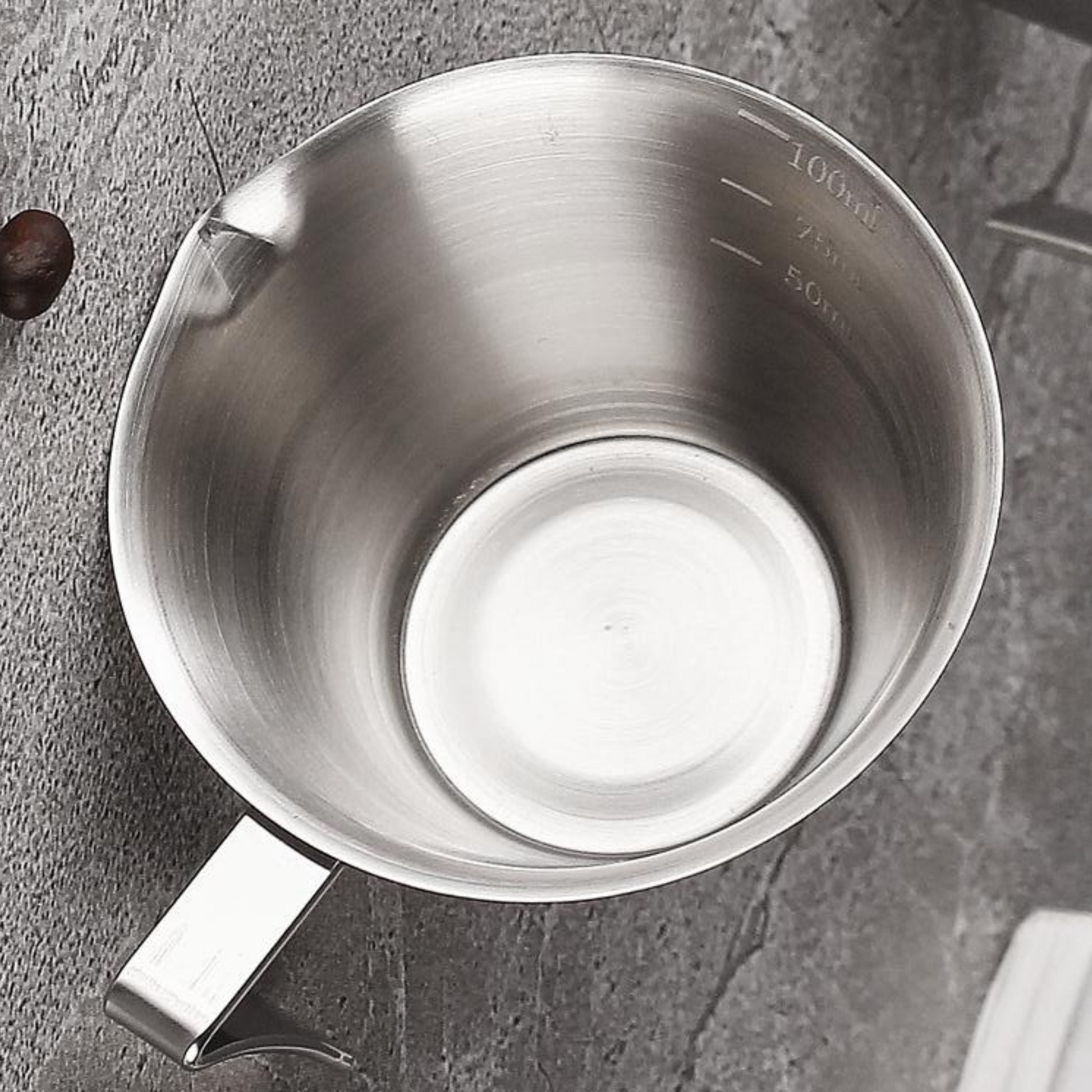 Stainless Steel Espresso Measuring Cup - 100ml