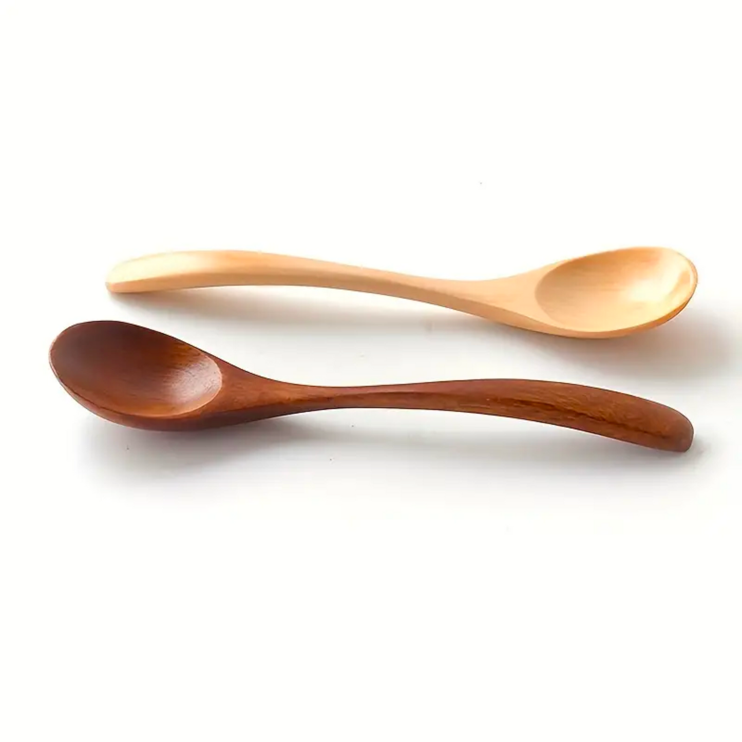Japanese Style Wooden Spoon Set | Kitchen Utensils Teaspoon 3cm x 13cm
