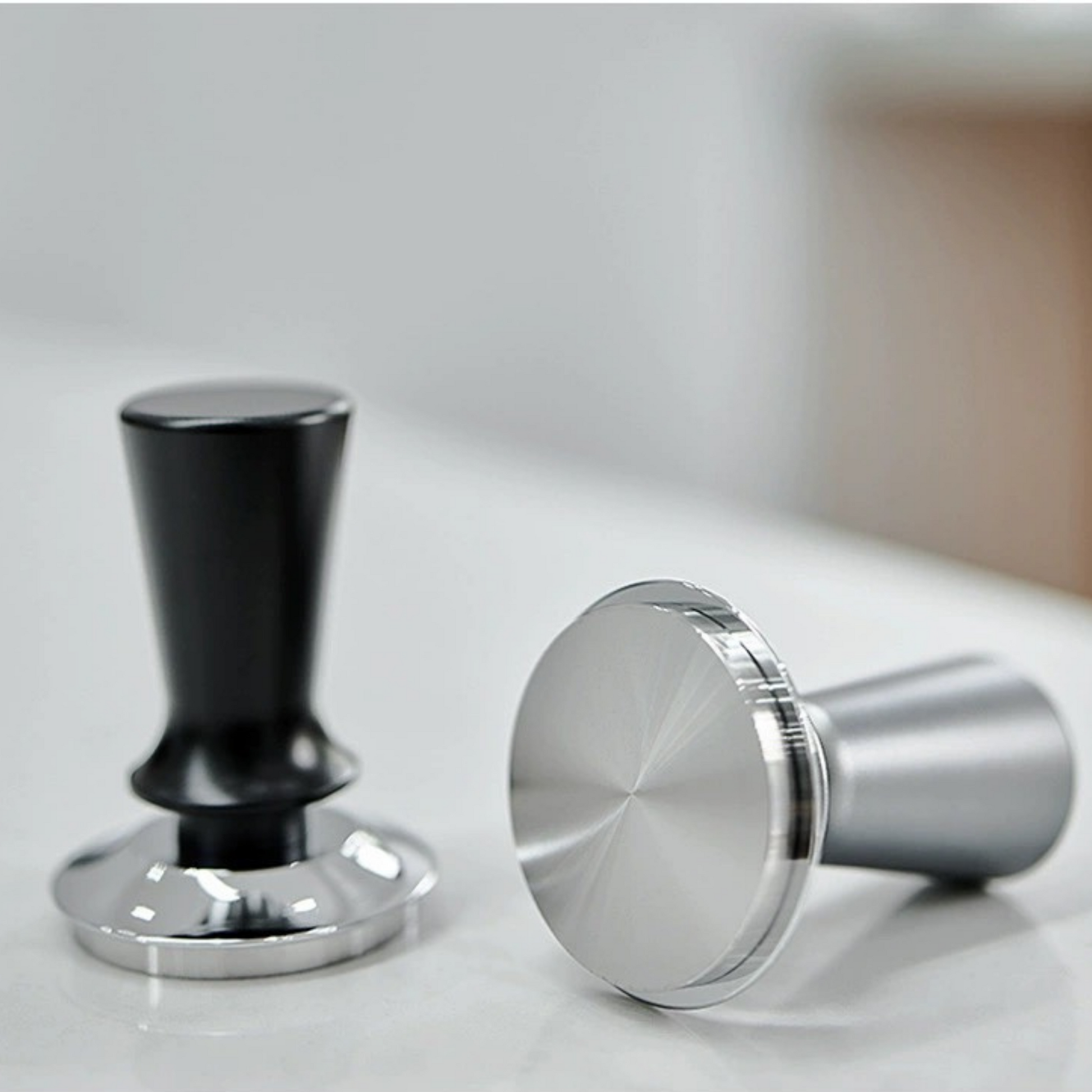 Spring-Loaded Espresso Tamper With Balance Gasket