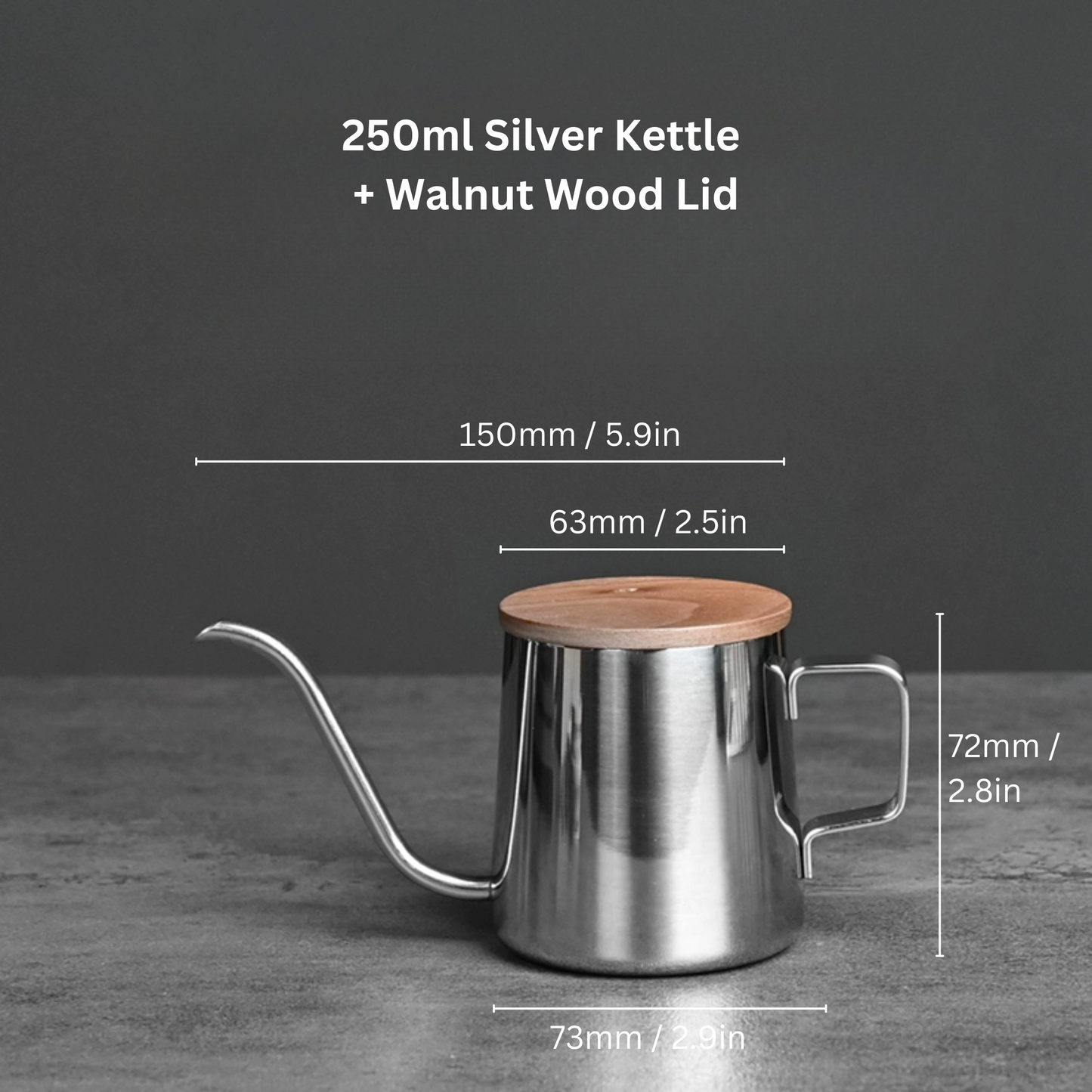 Pour Over Coffee Kettle With Lid