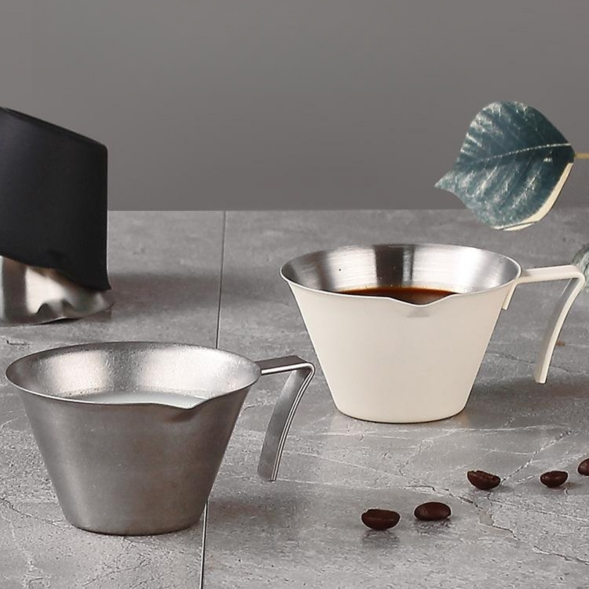 Stainless Steel Espresso Measuring Cup - 100ml