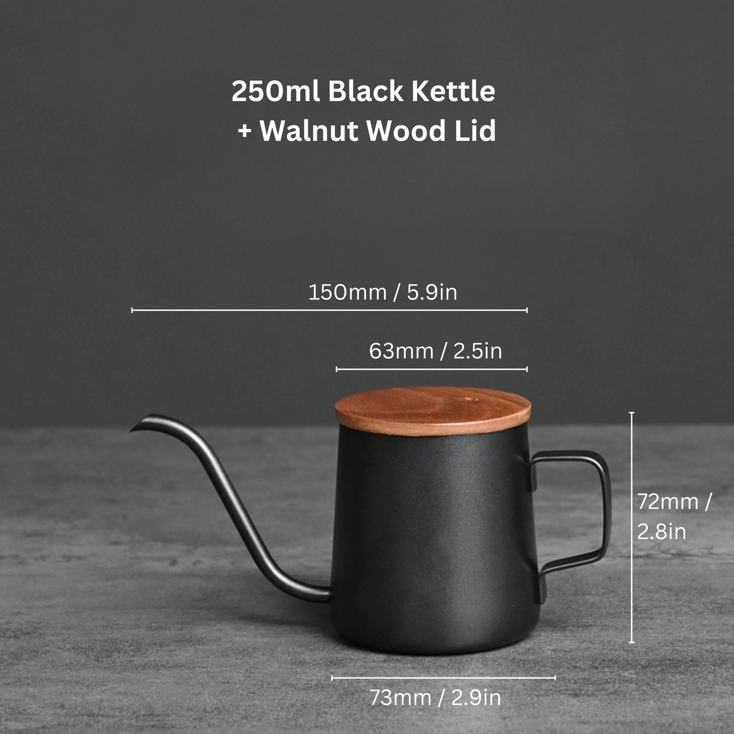 Pour Over Coffee Kettle With Lid