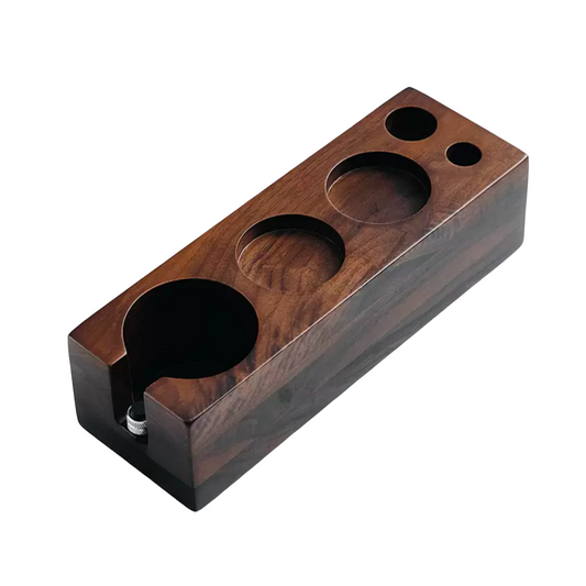 Wooden Espresso Tamping Station