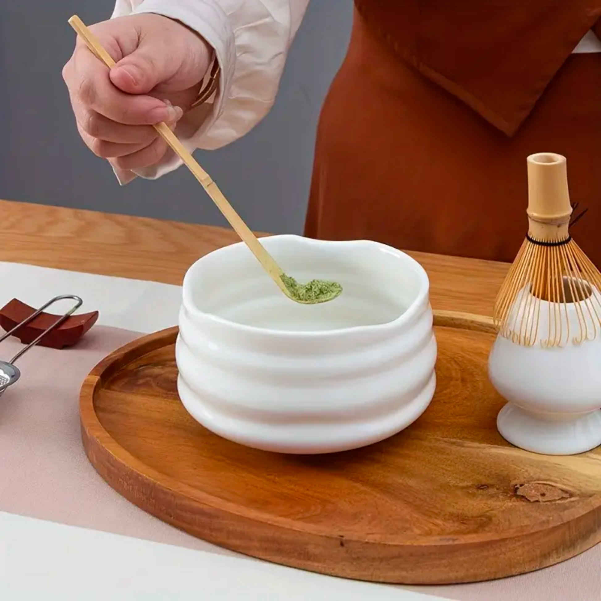 Matcha Tea Ceremonial 4pcs Set | Ceremonial Matcha Tea Sets and Tools