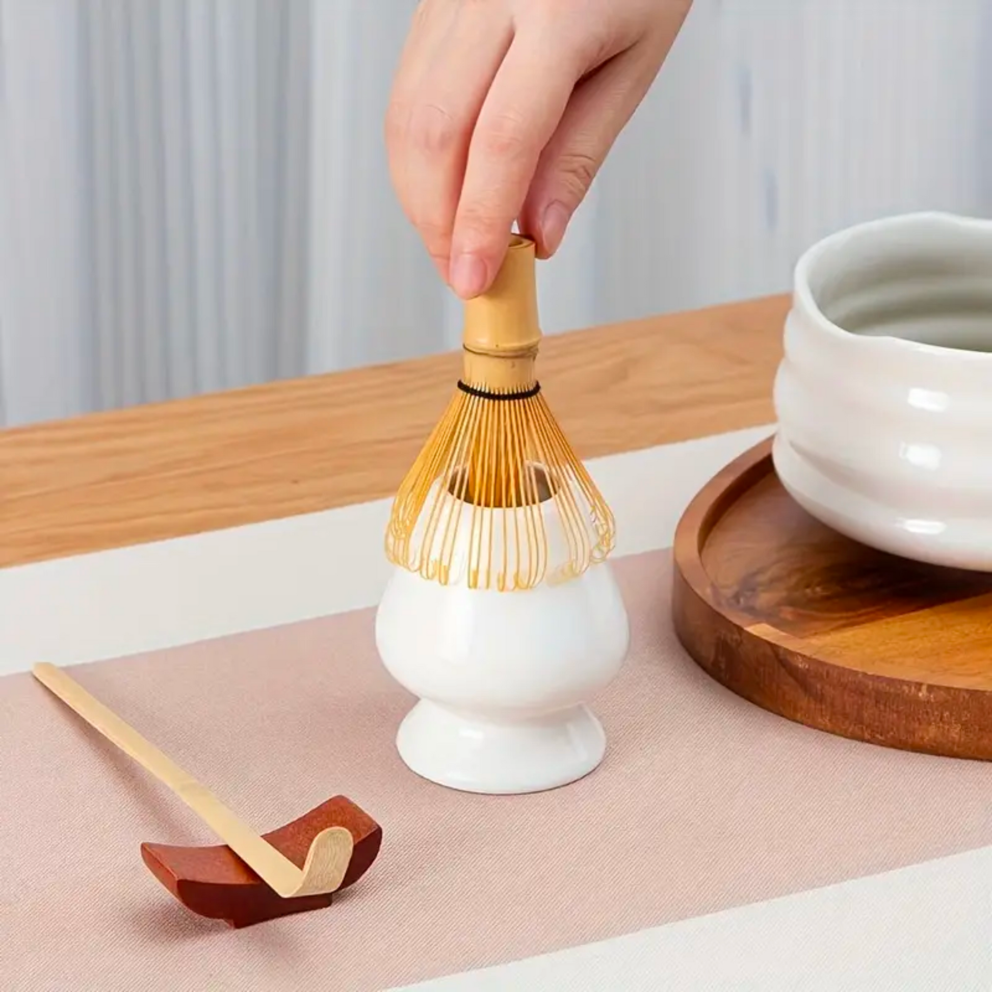 Matcha Tea Ceremonial 4pcs Set | Ceremonial Matcha Tea Sets and Tools