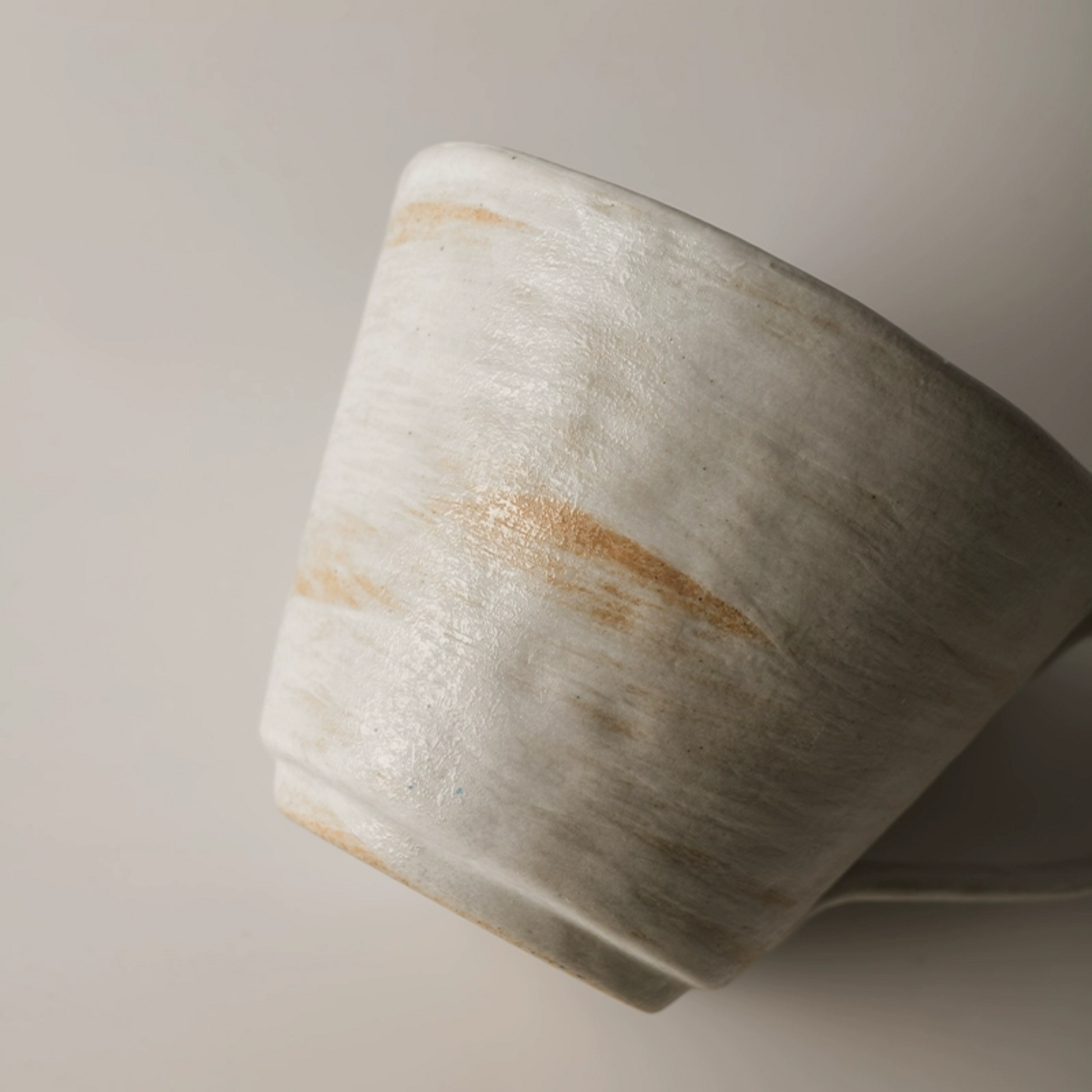 Shino Style Ceramic Coffee Mug | 11oz / 300ml Coffee & Tea Cups Set