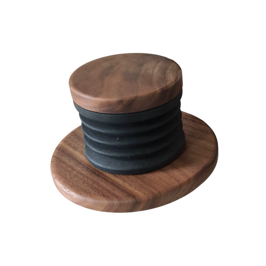 Niche Duo Grinder Bellows And Wooden Lid | Clean and Dispense Coffee
