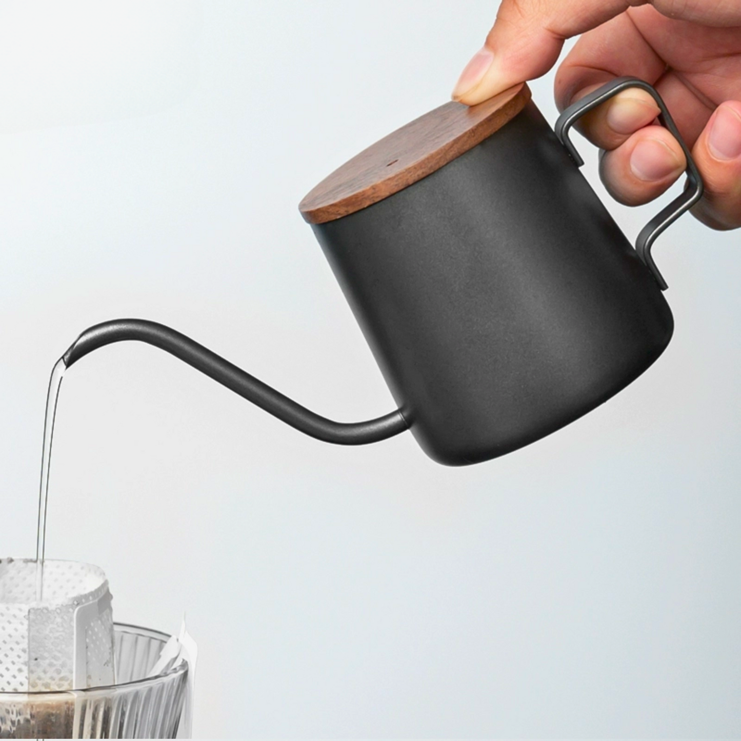 Pour Over Coffee Kettle With Lid | Gooseneck Drip Kettle 250ml / 350ml