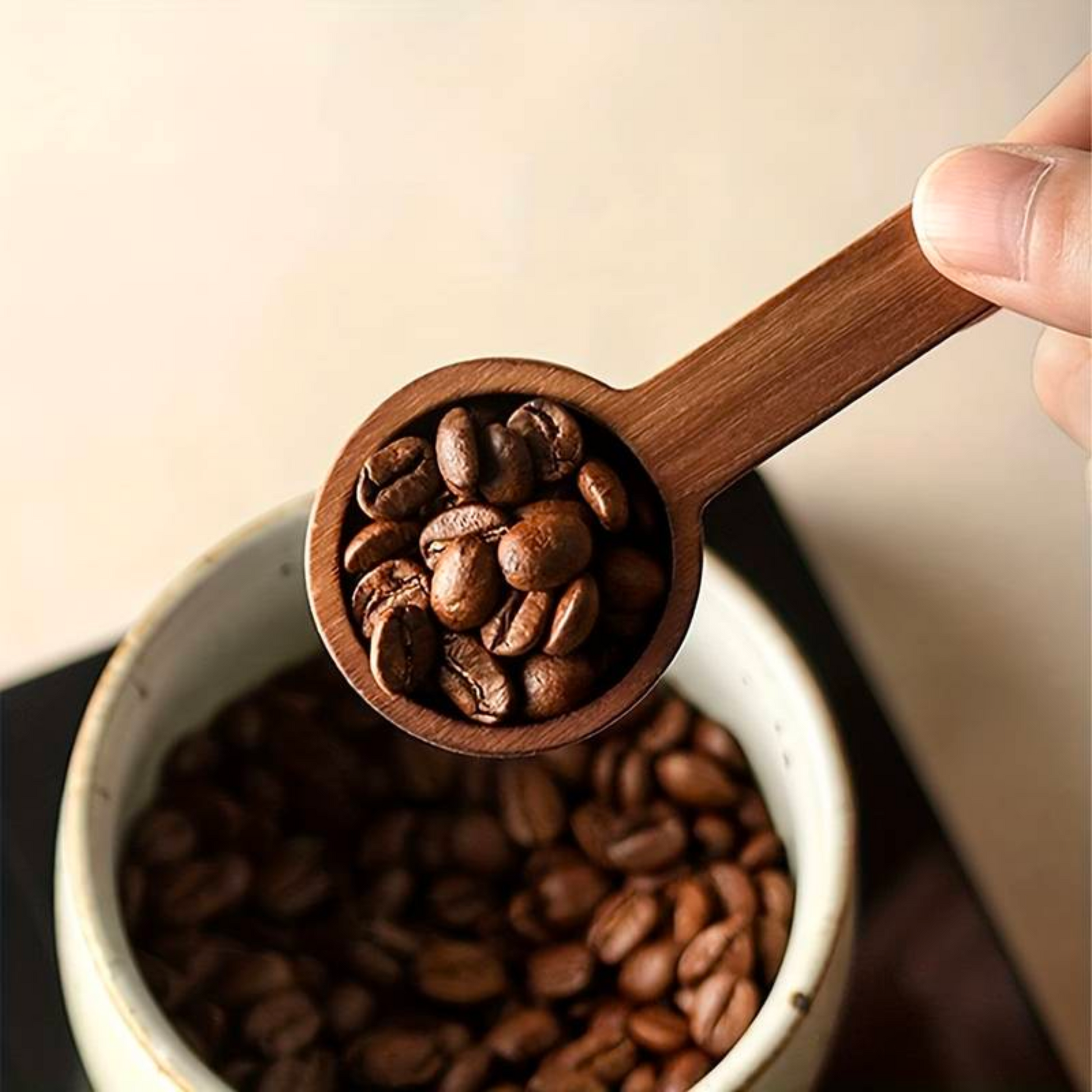 Wooden Coffee Measuring Spoon
