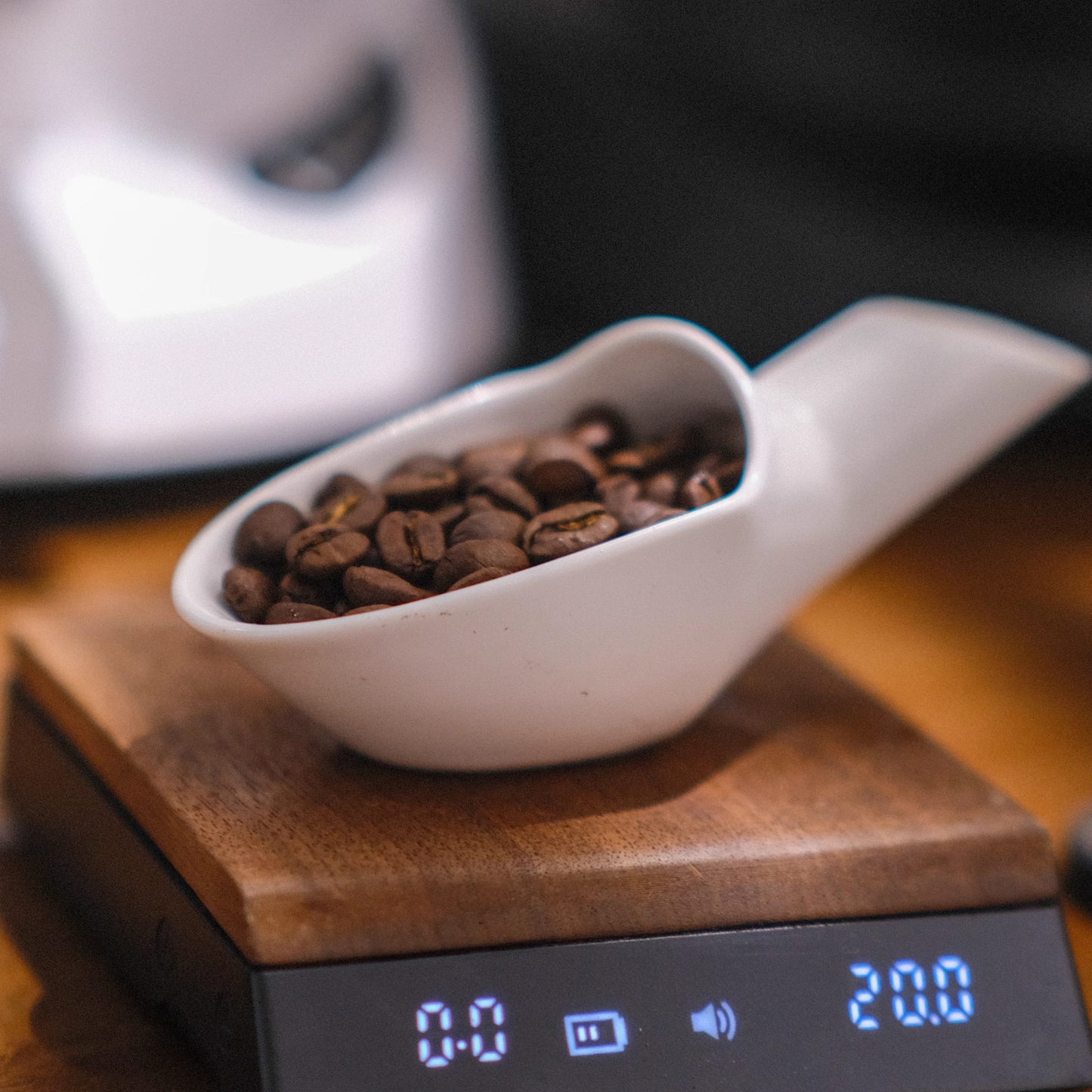Ceramic Coffee Shovel | 4-in-1 Kitchen Measuring Shovel Weighing Scoop