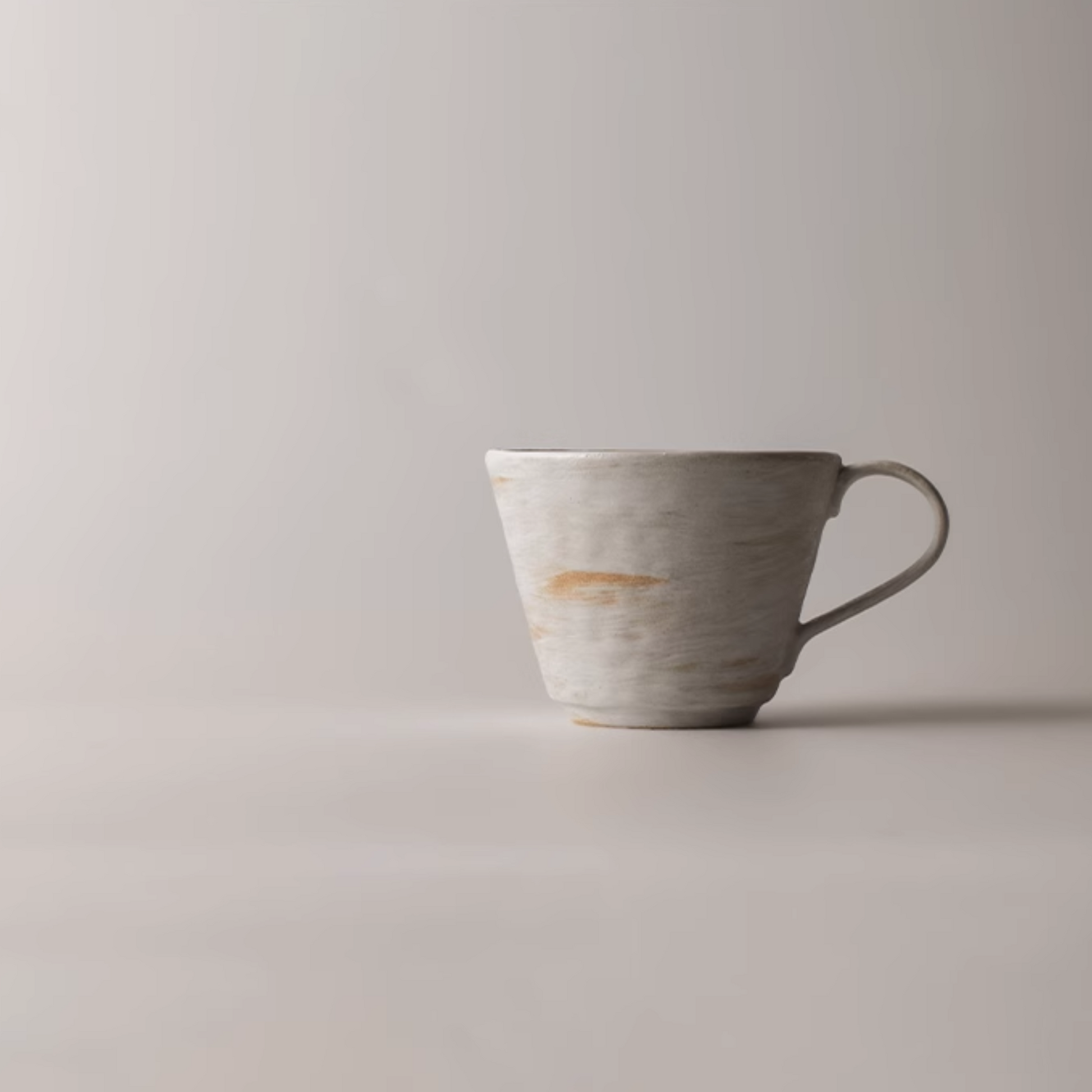 Ceramic Coffee Mug | Shino Style 11oz / 300ml Coffee & Tea Cups Set