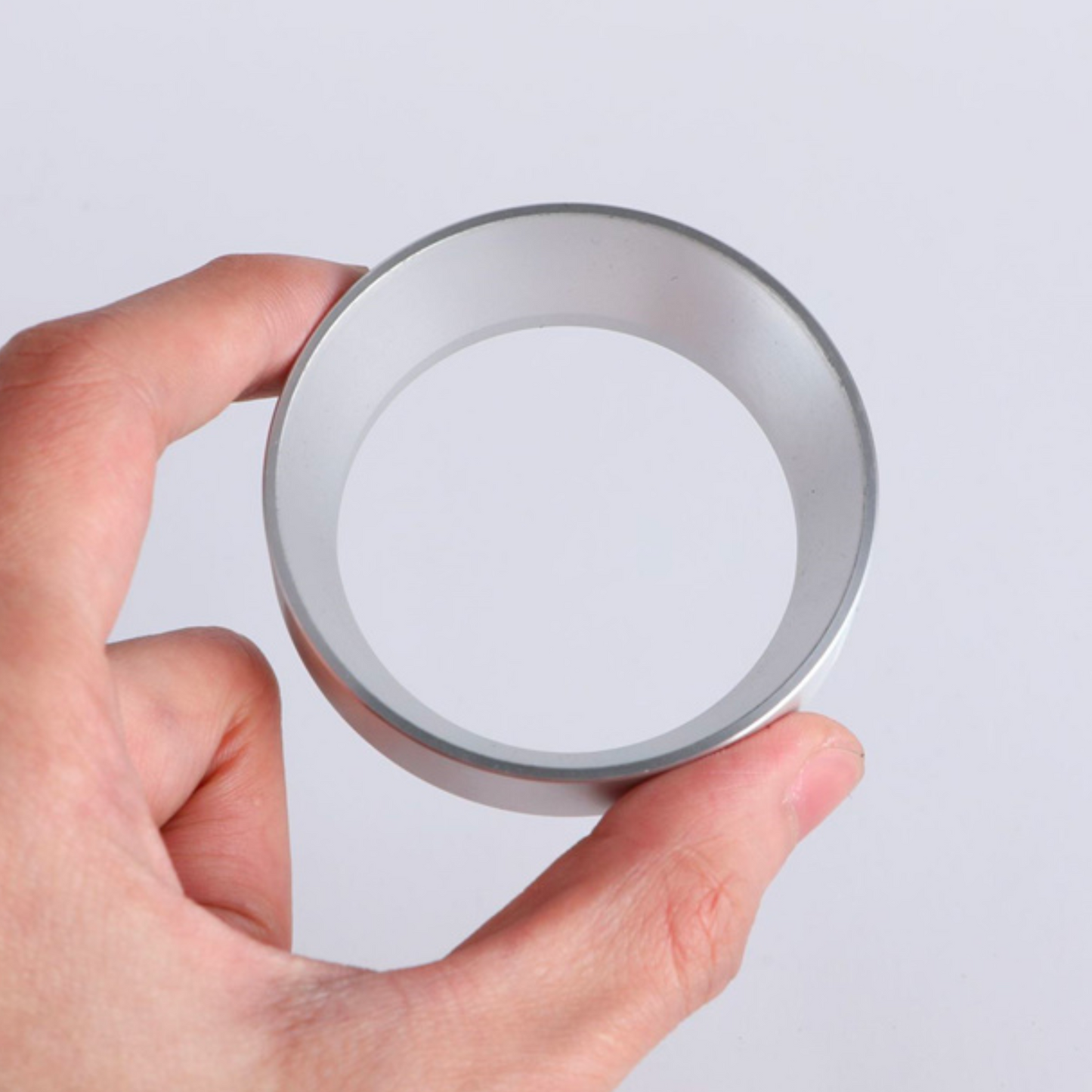 Espresso Coffee Magnetic Dosing Funnel | 51mm 53mm 58mm Aluminium Dosing Ring