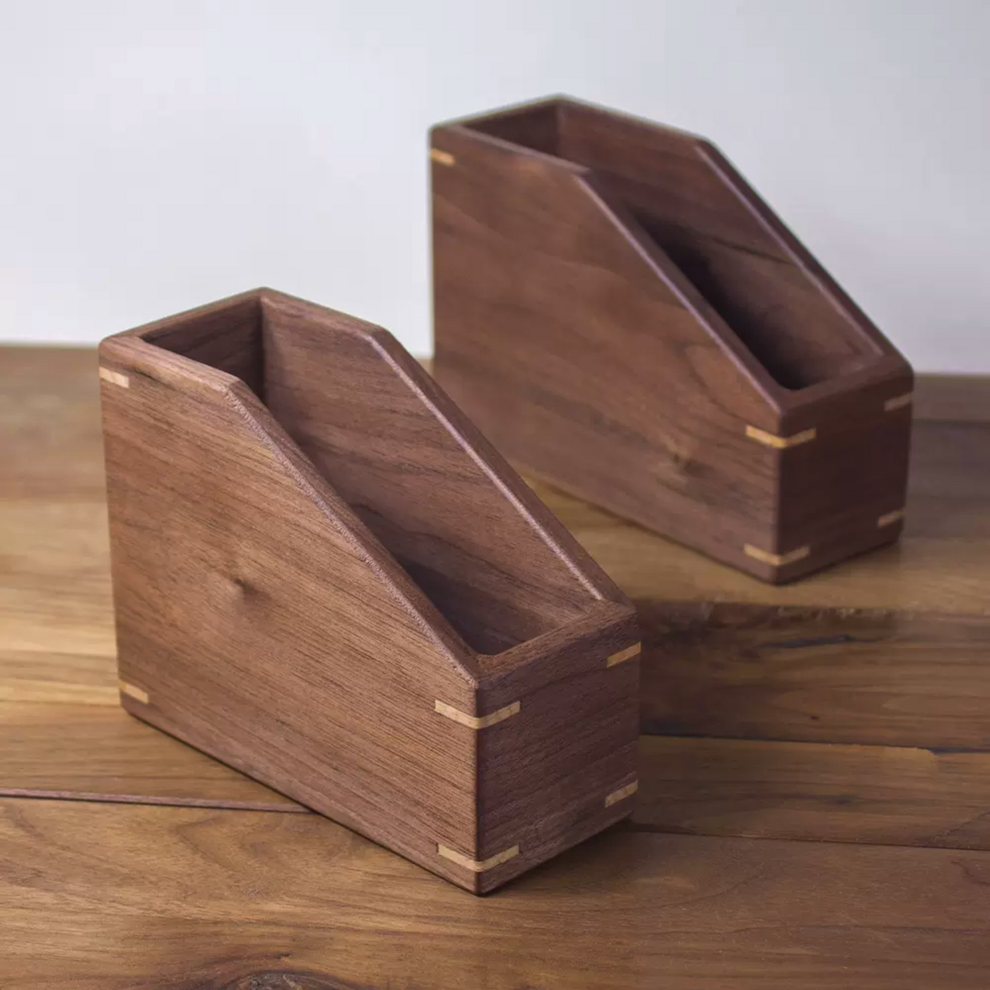 Walnut V60 Filter Box | Wooden Pour Over Coffee Cone Paper Filter Holder Slow Dripper Gift For Home Barista Tools Drip Coffee Accessories