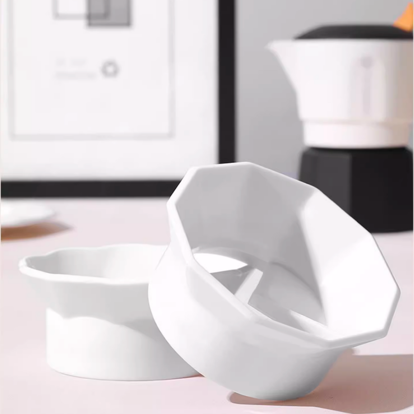 Moka Pot Rotary Dosing Ring Distributor