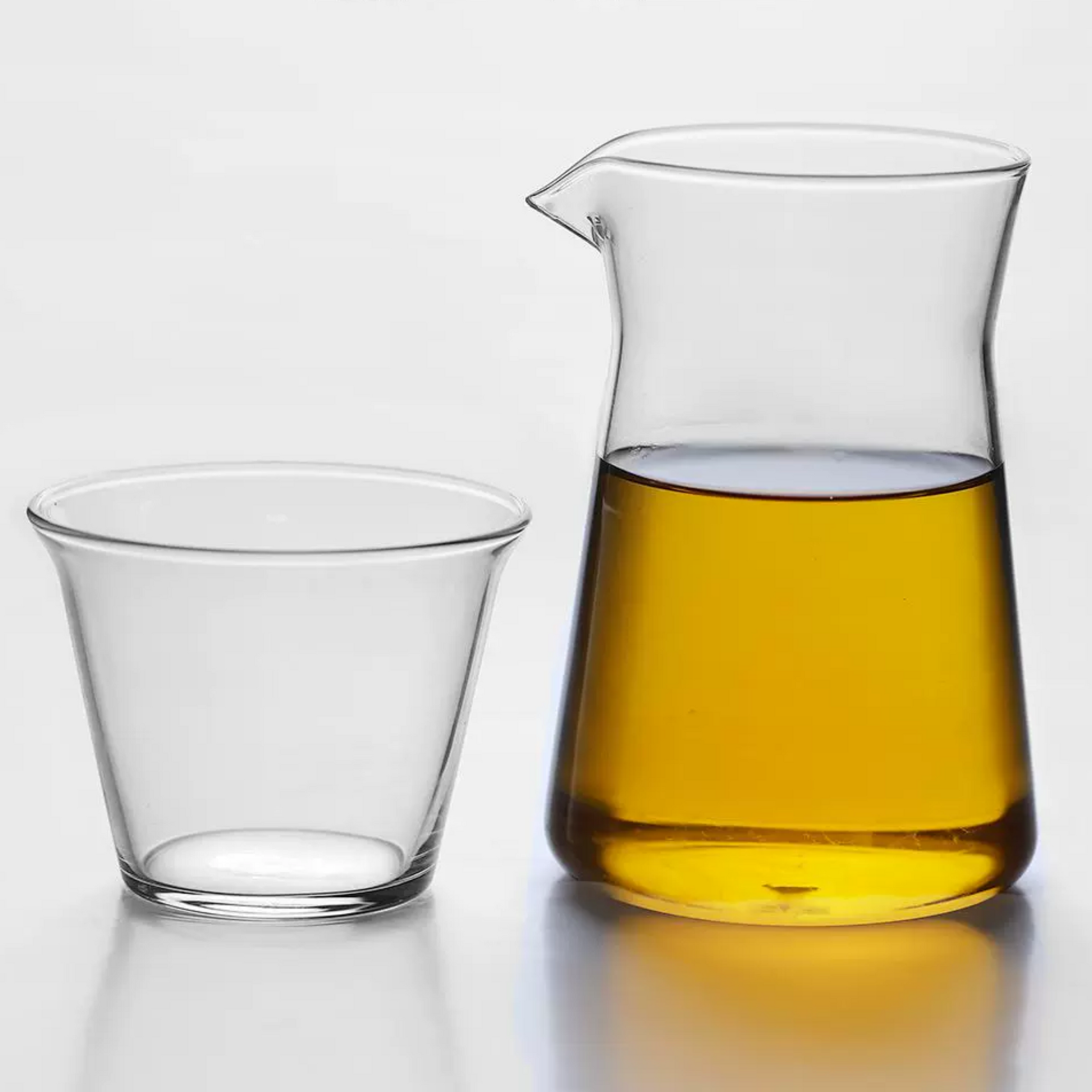 Glass Jug and Cup Set | Drip Coffee Server Pot Glass Pour Over Set