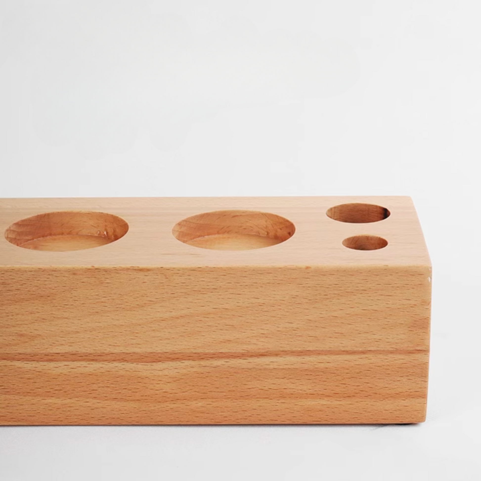 Wooden Espresso Tamping Station