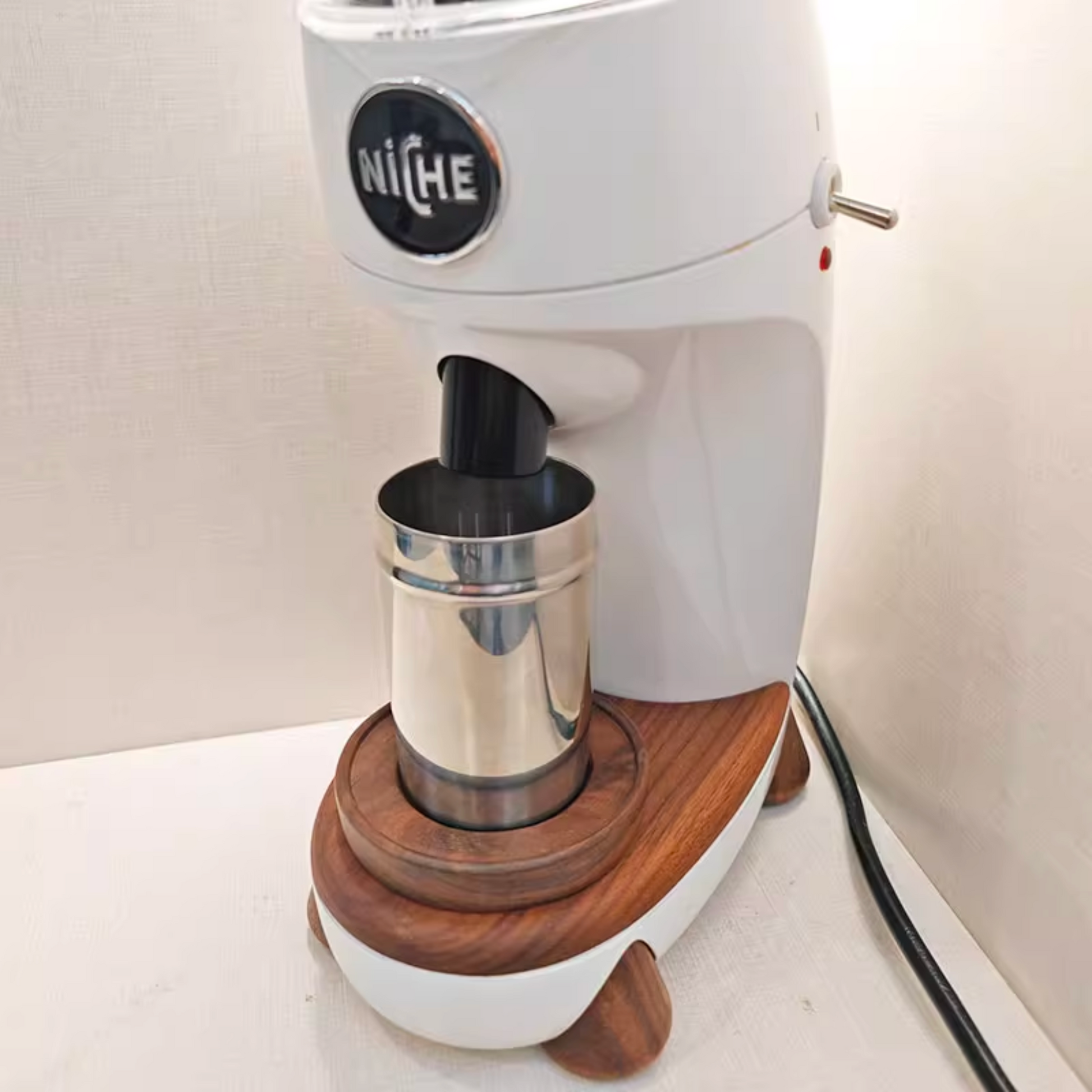 Niche Zero Grinder Wooden Accessories Set | Custom Walnut Wood Kit
