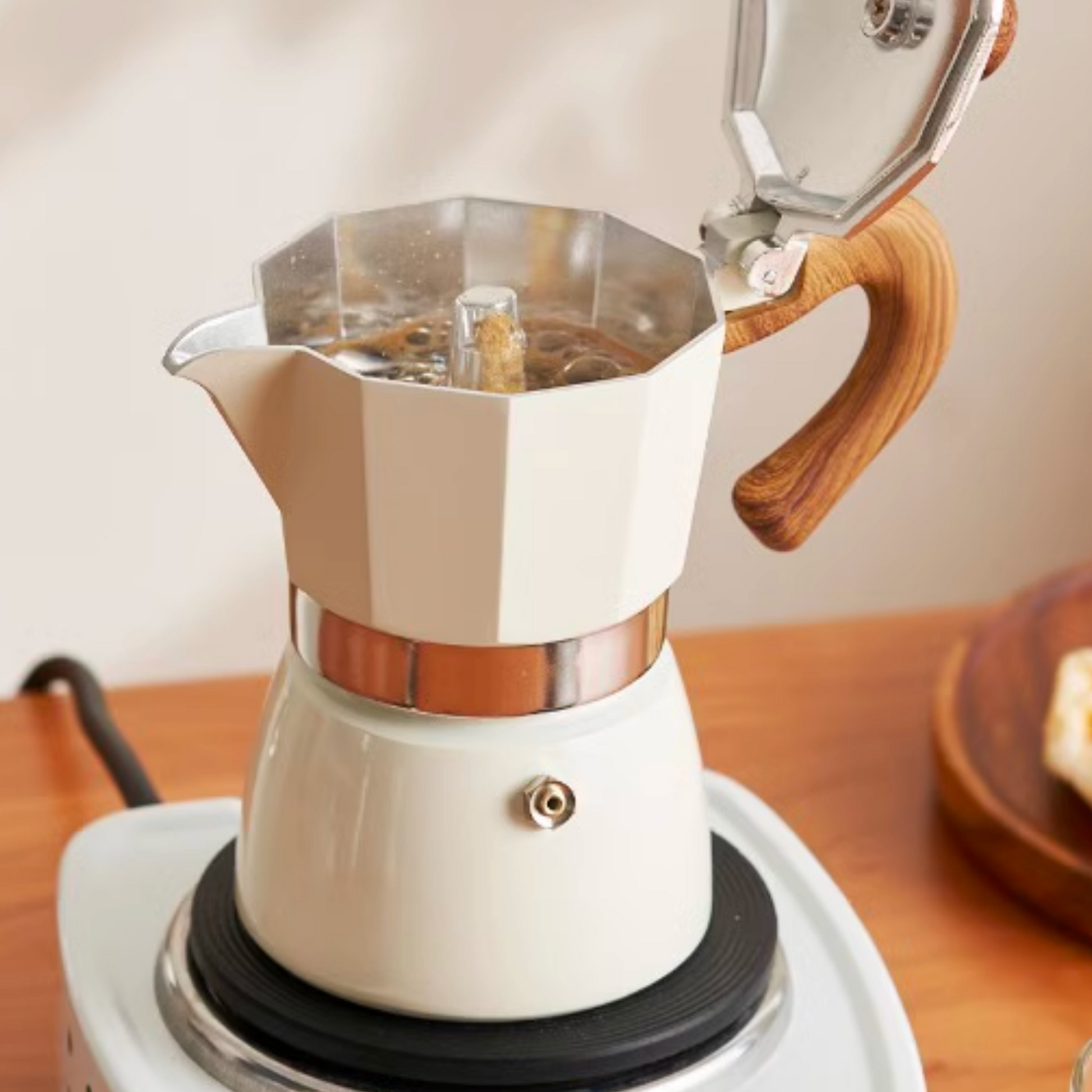 3 Cup Moka Exclusive Stovetop Espresso Maker