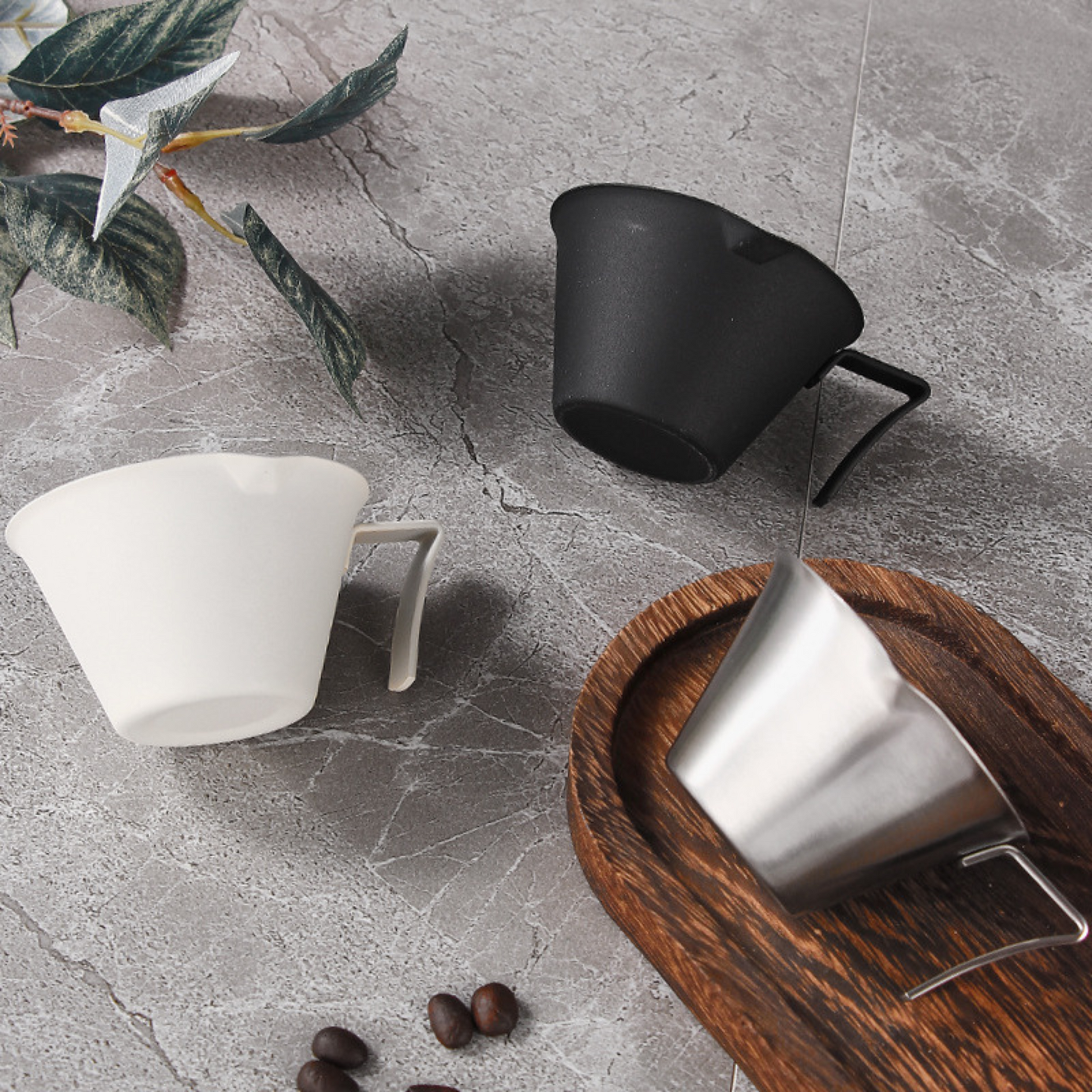 Stainless Steel Espresso Measuring Cup - 100ml