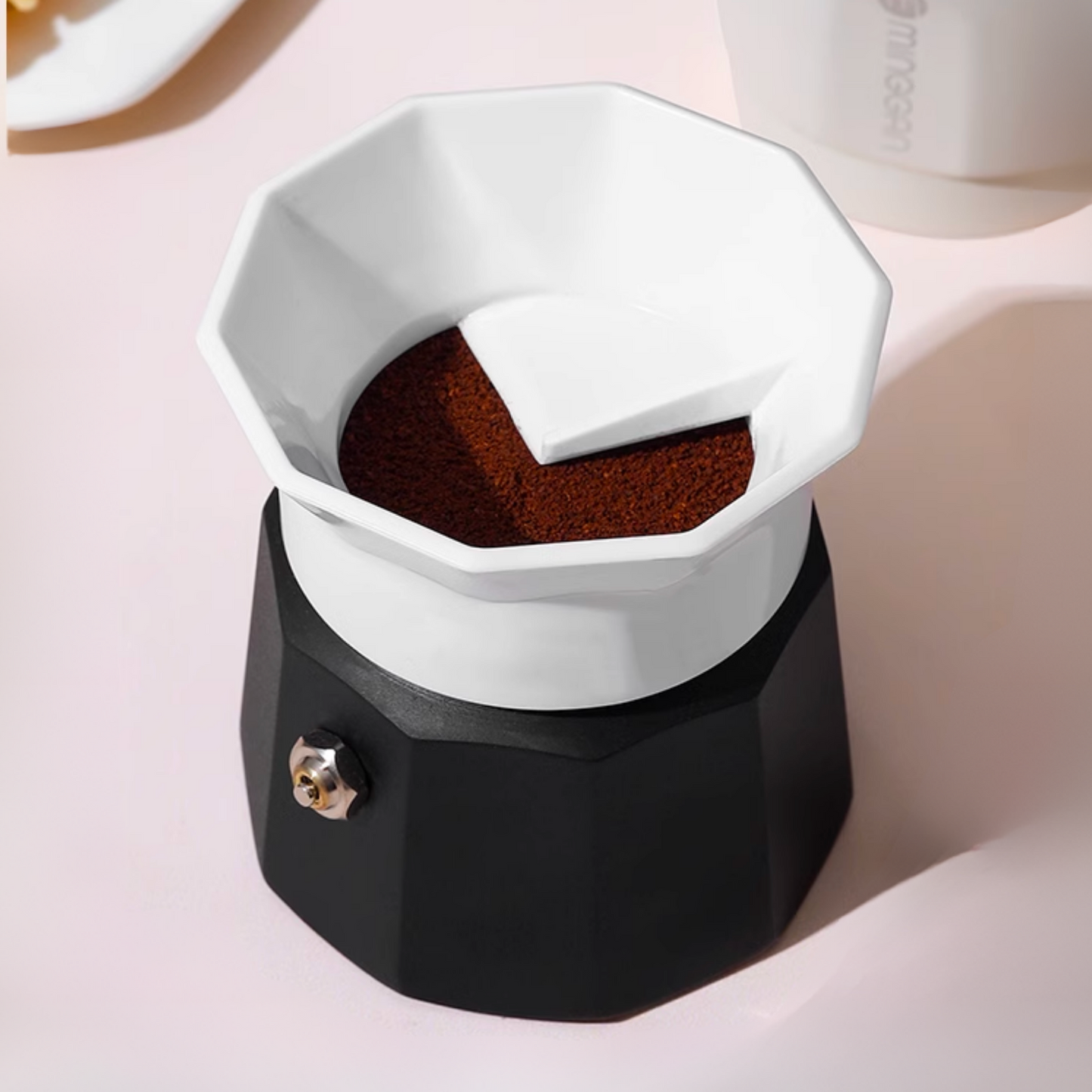 Moka Pot Rotary Dosing Ring Distributor
