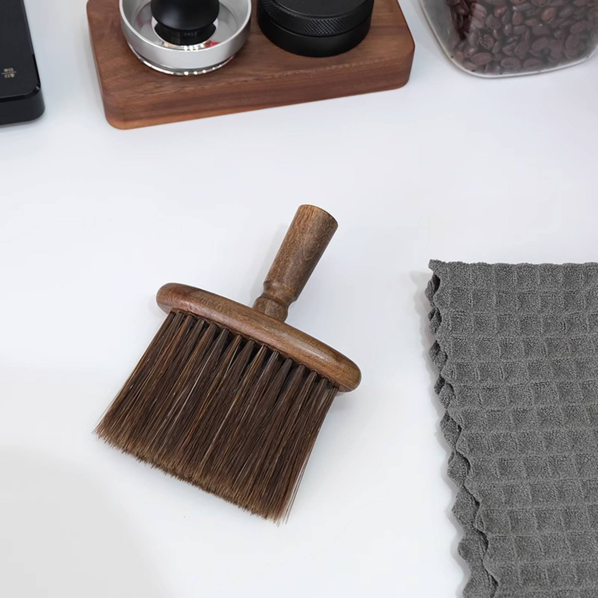Wooden Countertop Tidy Brush