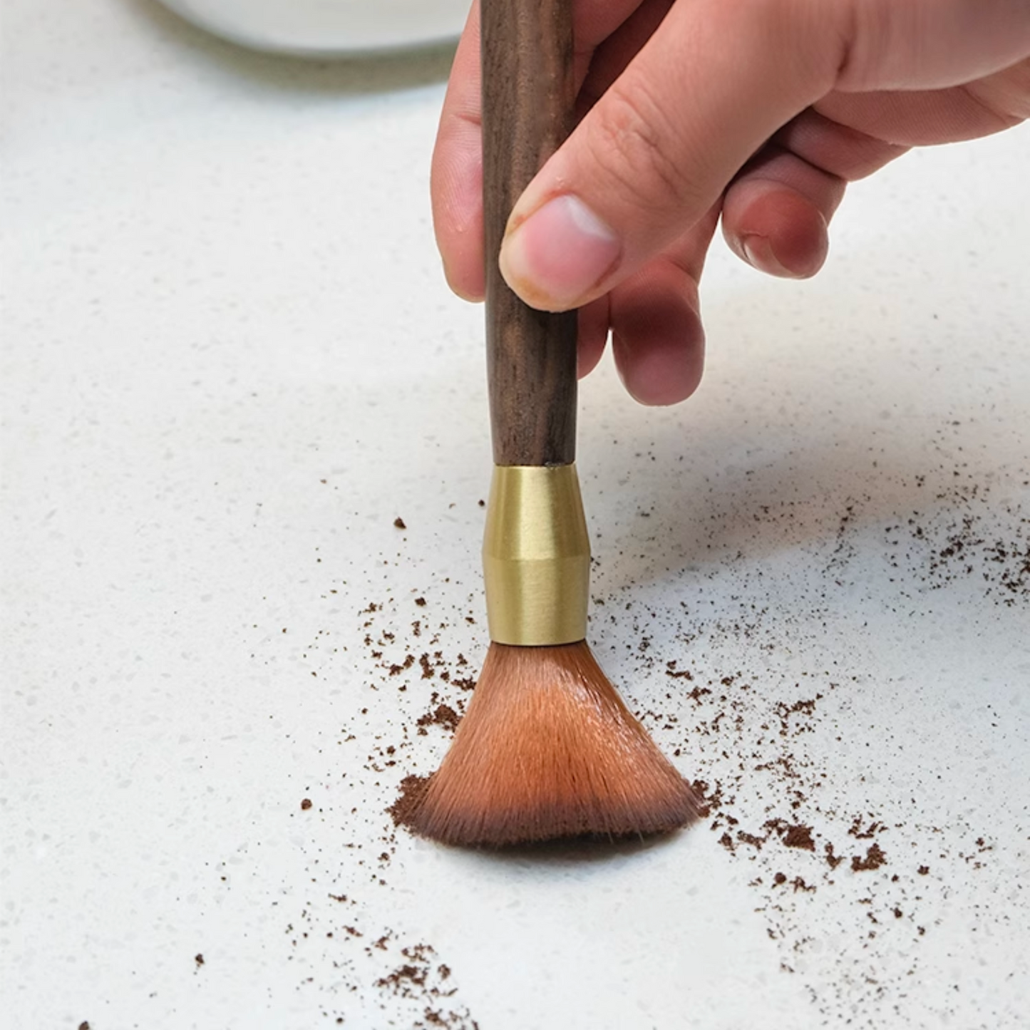 Wooden Grinder Cleaning Brush | Home Espresso Machine Cleaning Tool