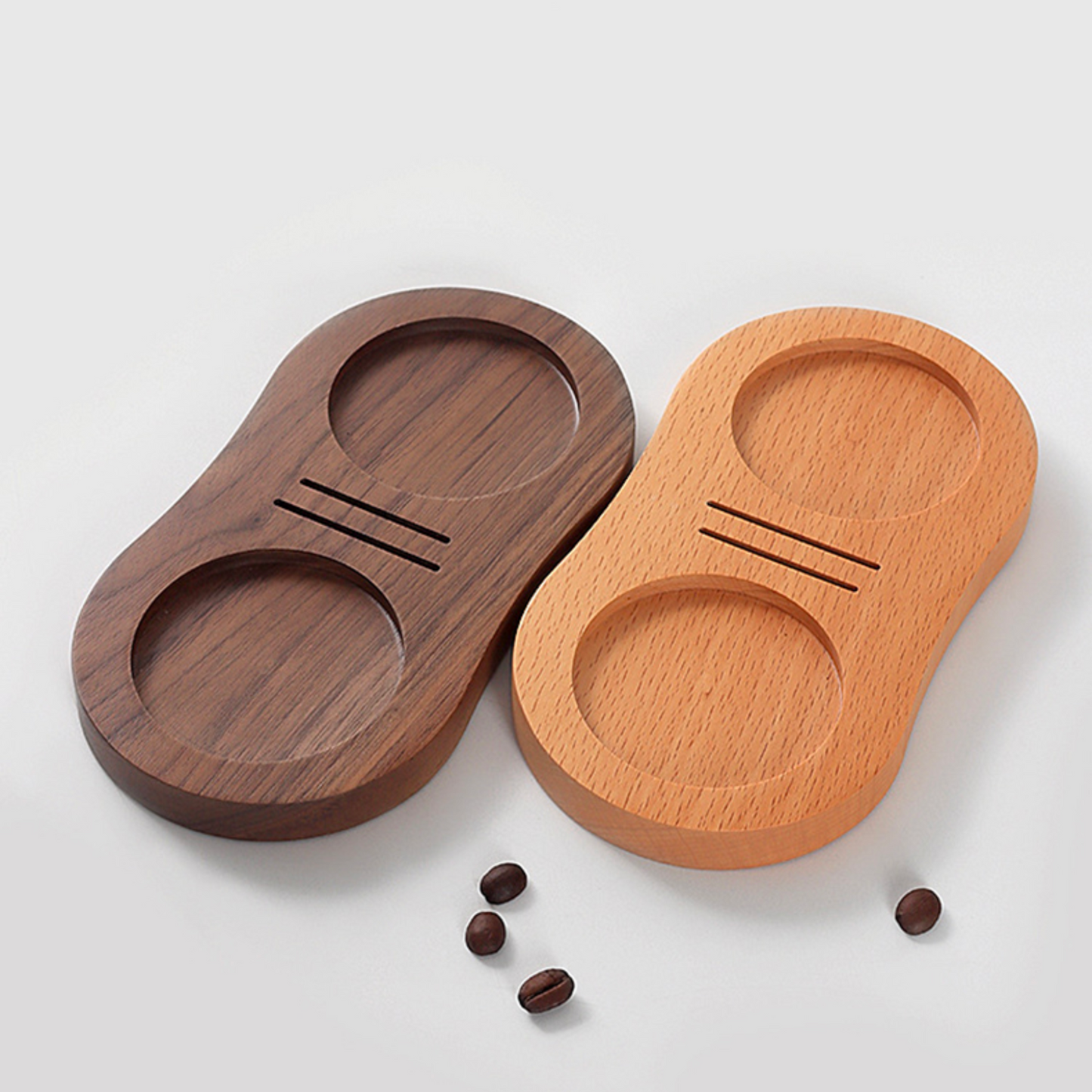 Wooden Barista Coffee Tamper and Puck Screen Holder