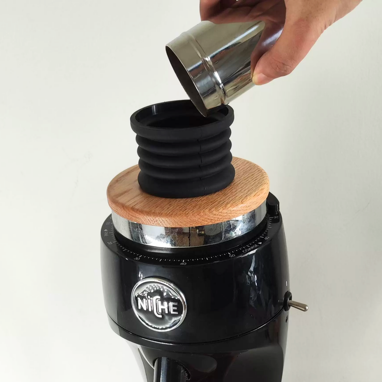 Single Dose Hopper For Niche Duo Espresso Coffee Grinder Blowing Cleaning Tools Coffee Grinder Accessories Tool