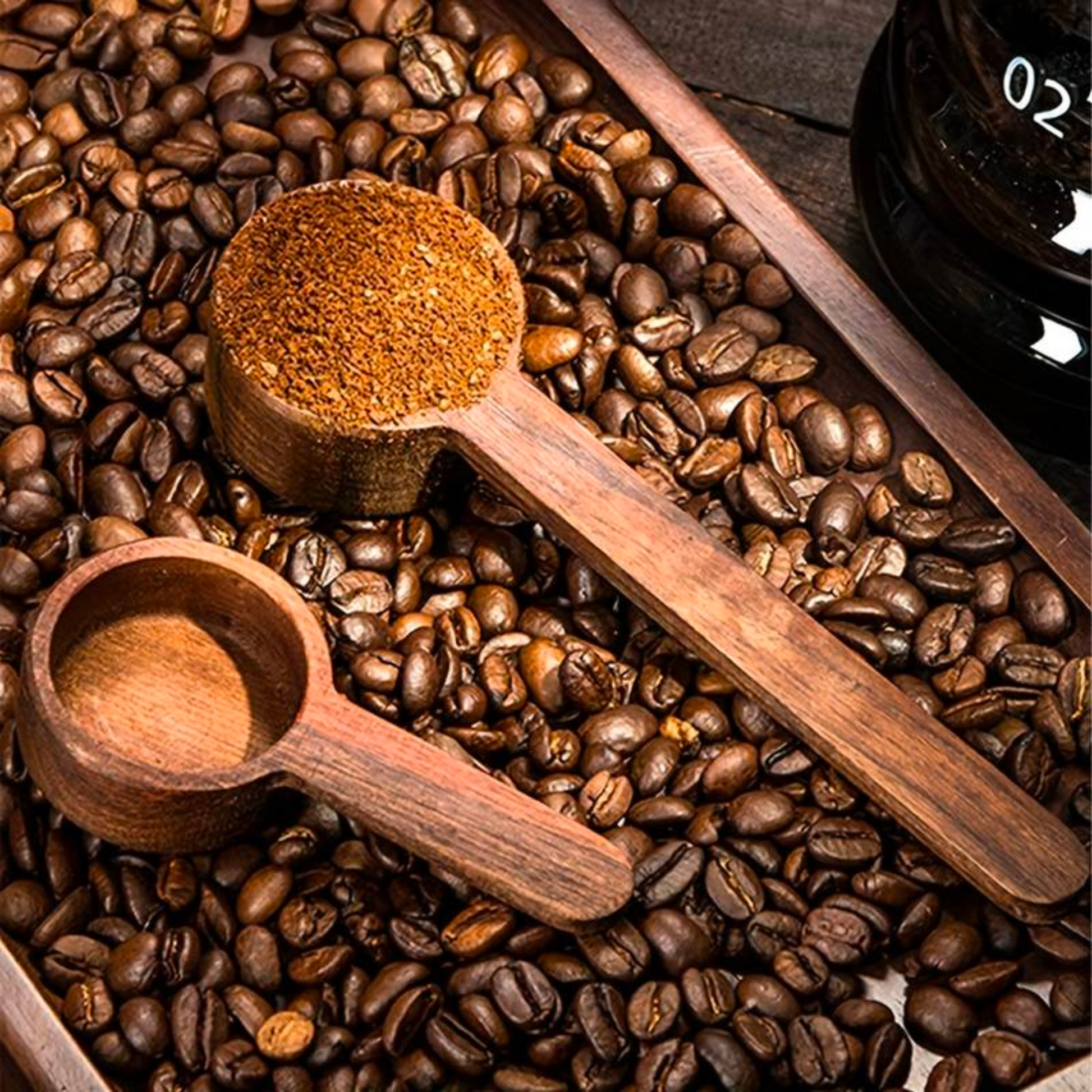Wooden Coffee Measuring Spoon