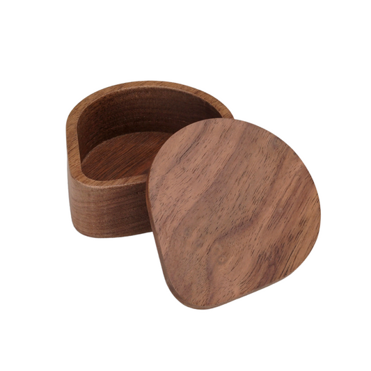 Wooden Round Coffee Paper Filters Holder | Natural Wood Size: 51-68mm