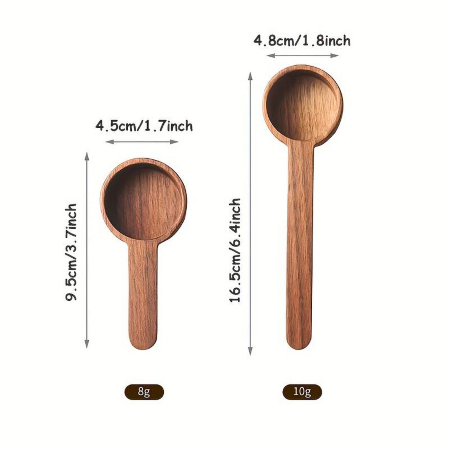 Wooden Coffee Measuring Spoon