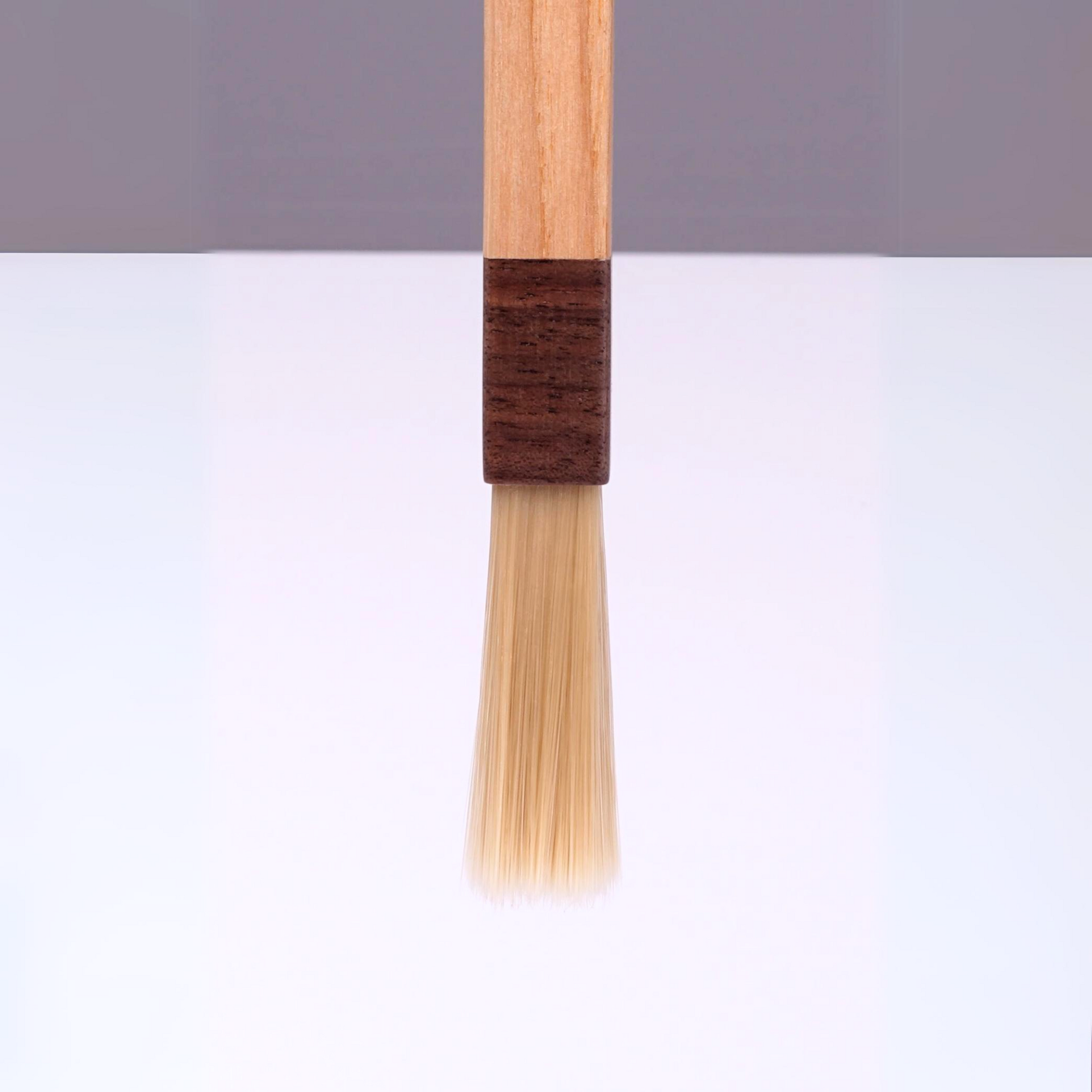Natural Wood Grinder Cleaning Brush | Walnut & Beech Wood Barista Tool