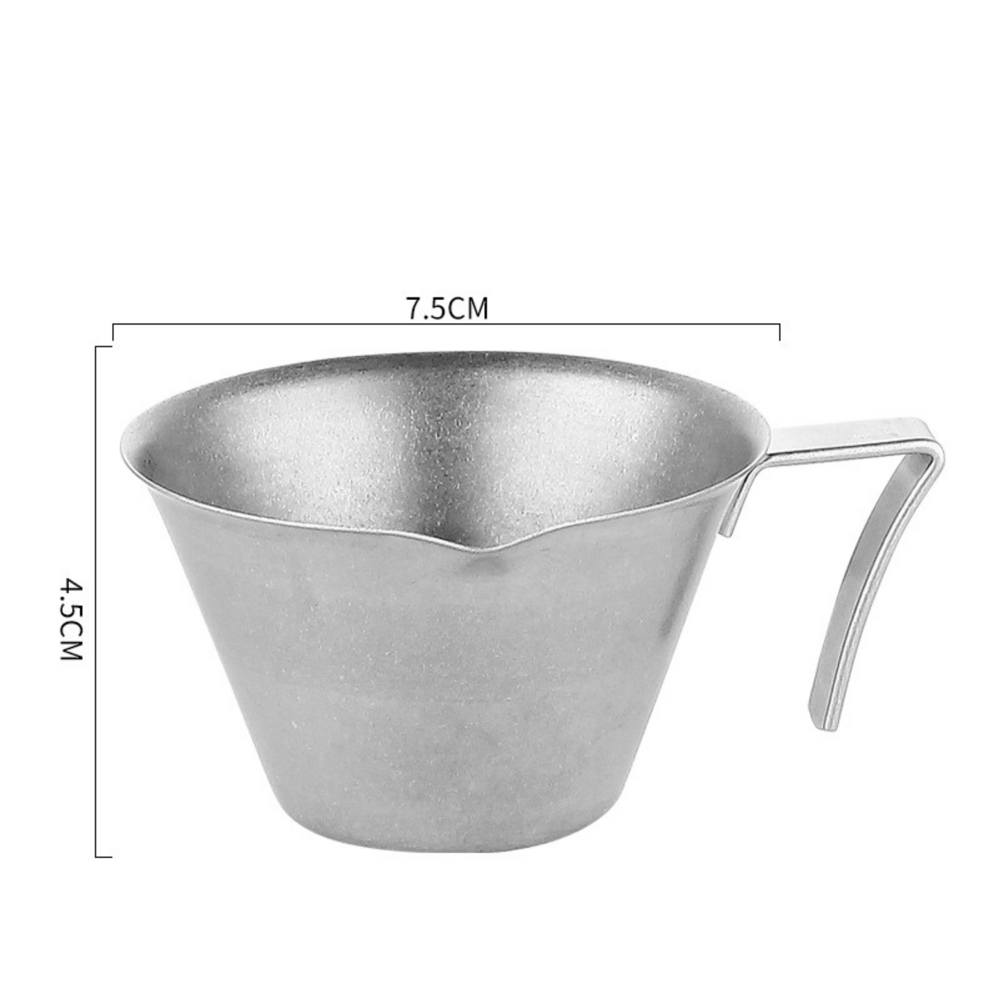 Stainless Steel Espresso Measuring Cup - 100ml