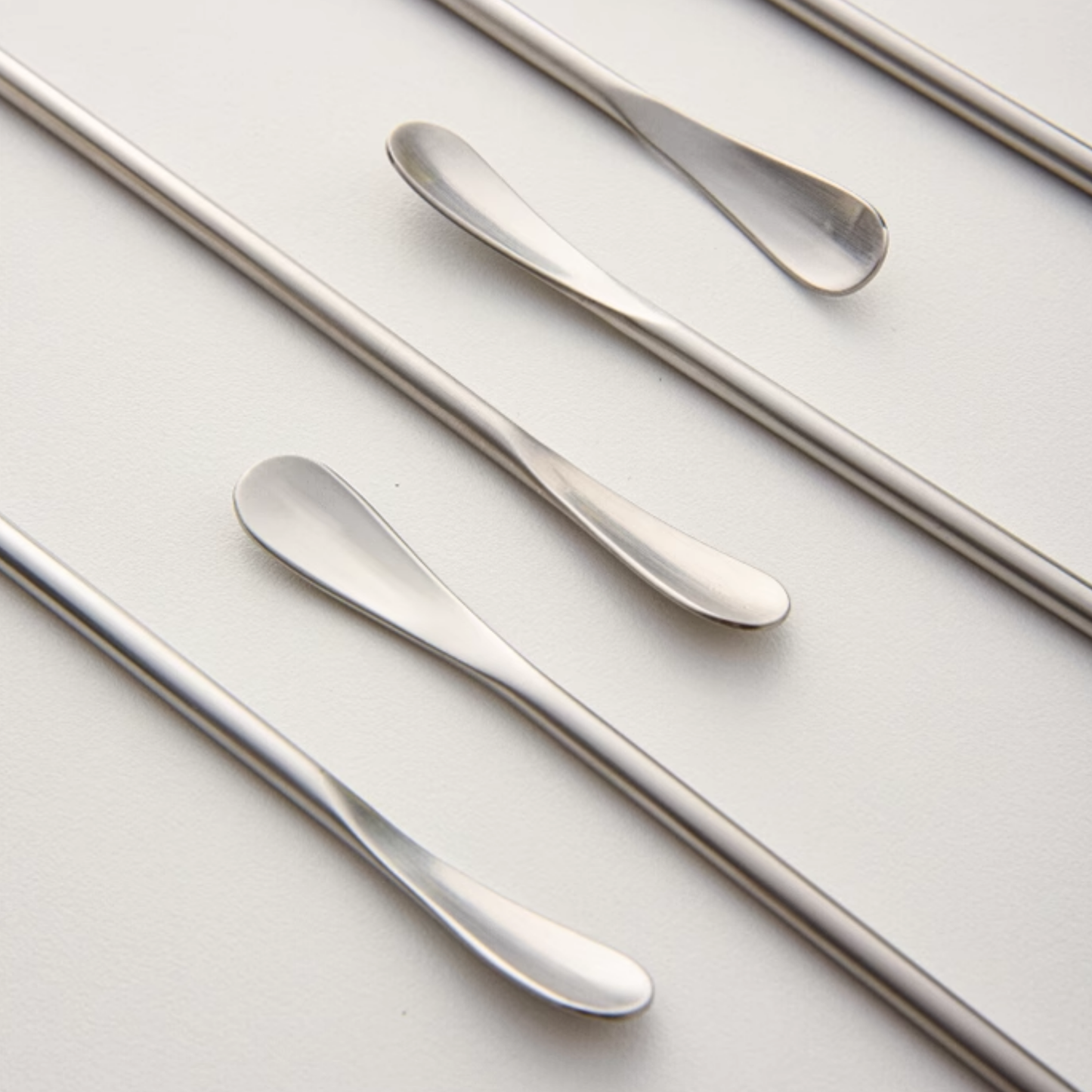 Coffee Tea Honey Stirring Coffee Stirrer Set | Stainless Steel Dessert Spoon Pack