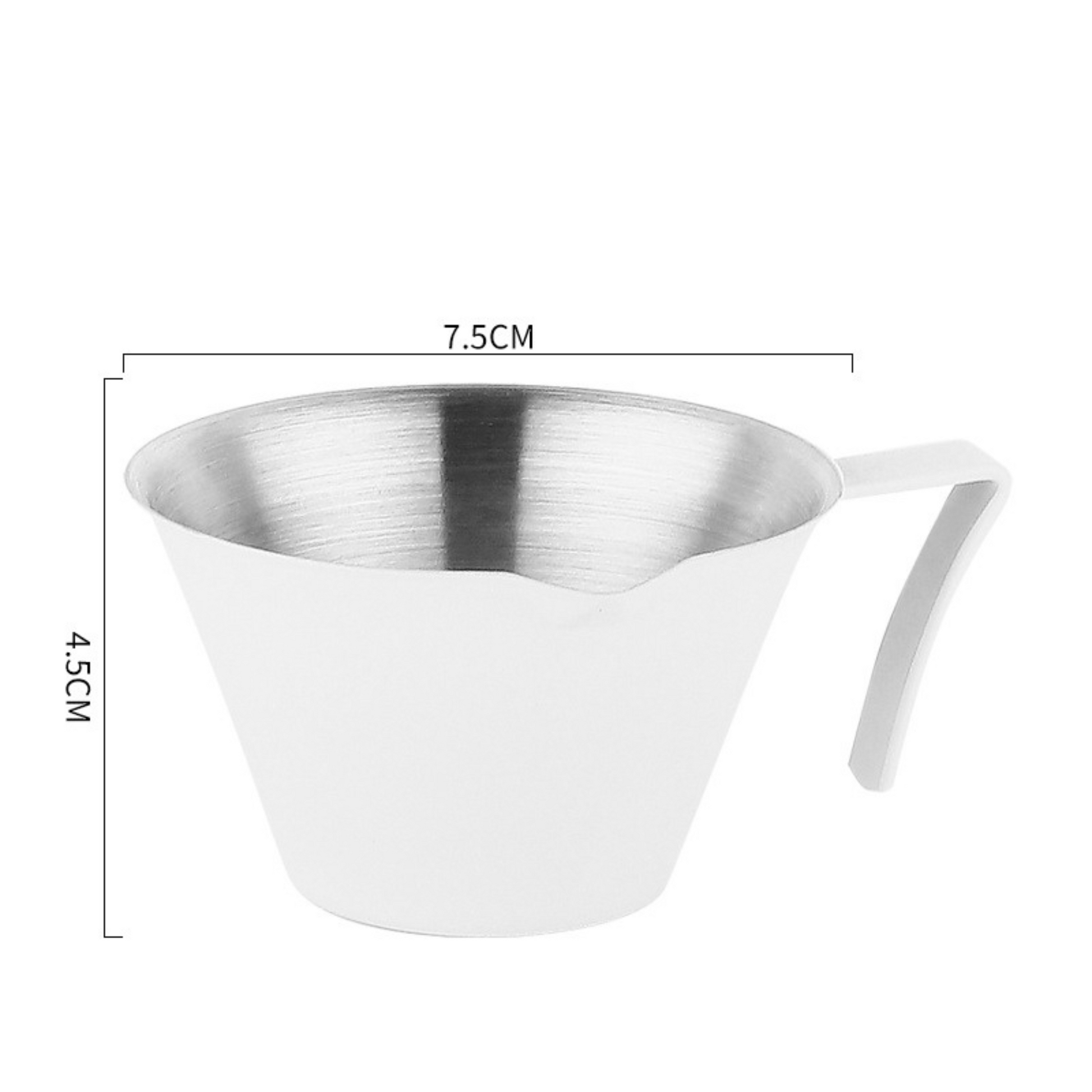 Stainless Steel Espresso Measuring Cup - 100ml
