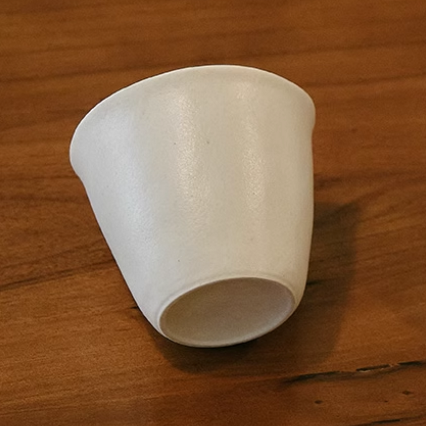 180ml / 6oz Hand Pinched Flat White Cup
