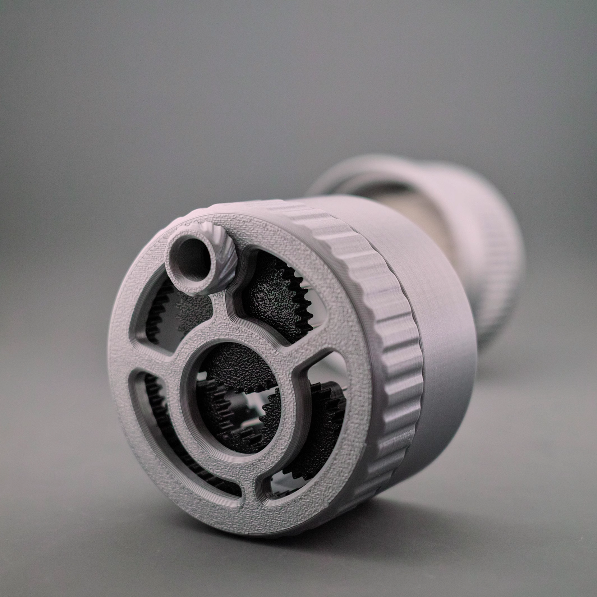 3D Printed Planetary Geared Espresso Distribution Tool