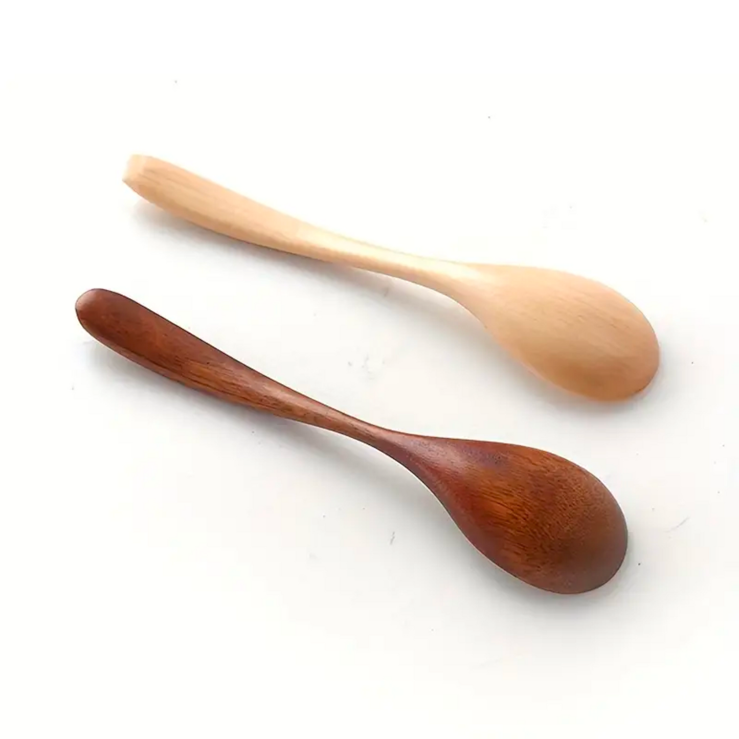 Japanese Style Wooden Spoon Set | Kitchen Utensils Teaspoon 3cm x 13cm
