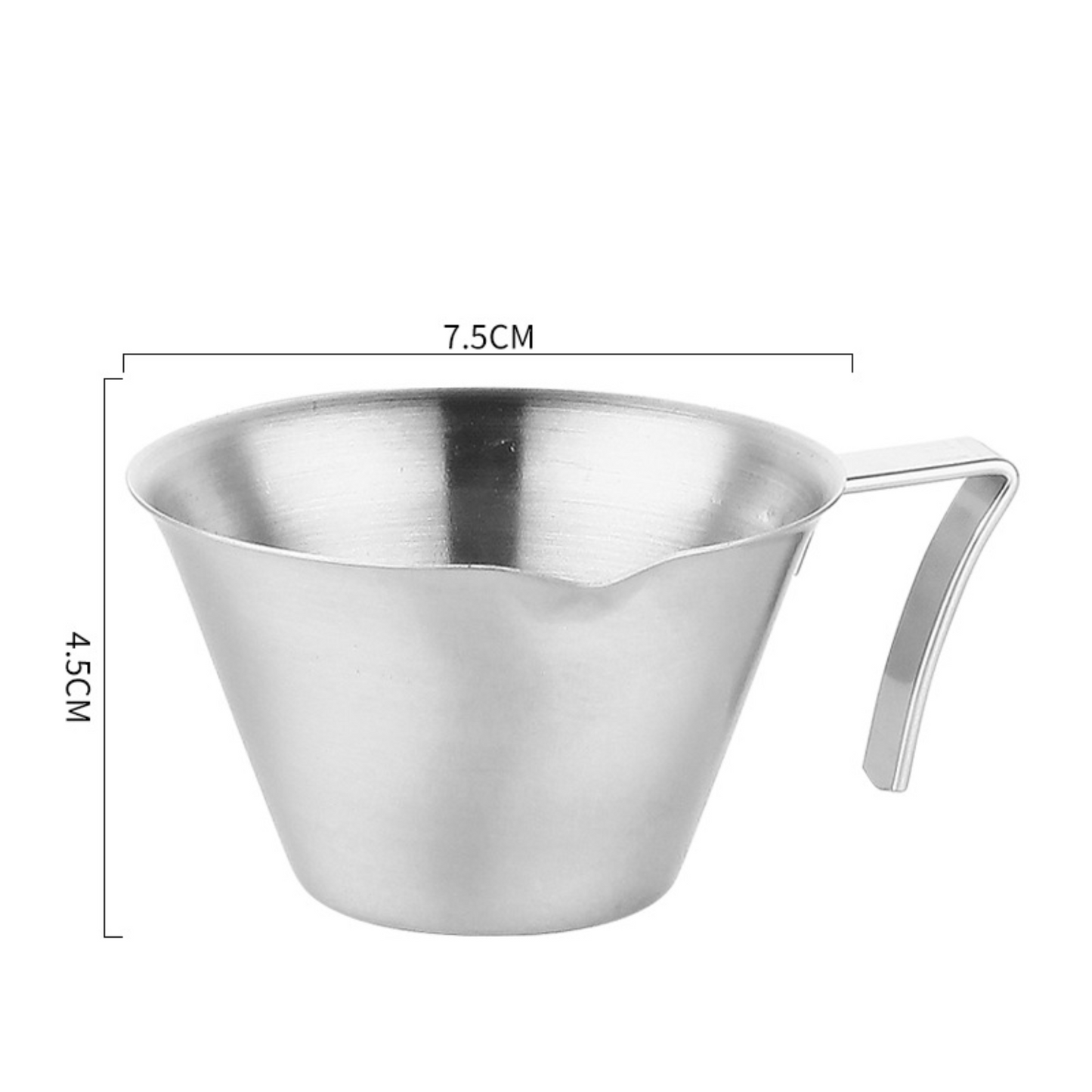 Stainless Steel Espresso Measuring Cup - 100ml