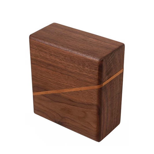 Wooden Coffee Filter Holder with Cover