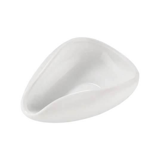 White Ceramic Coffee Bean Dosing Tray
