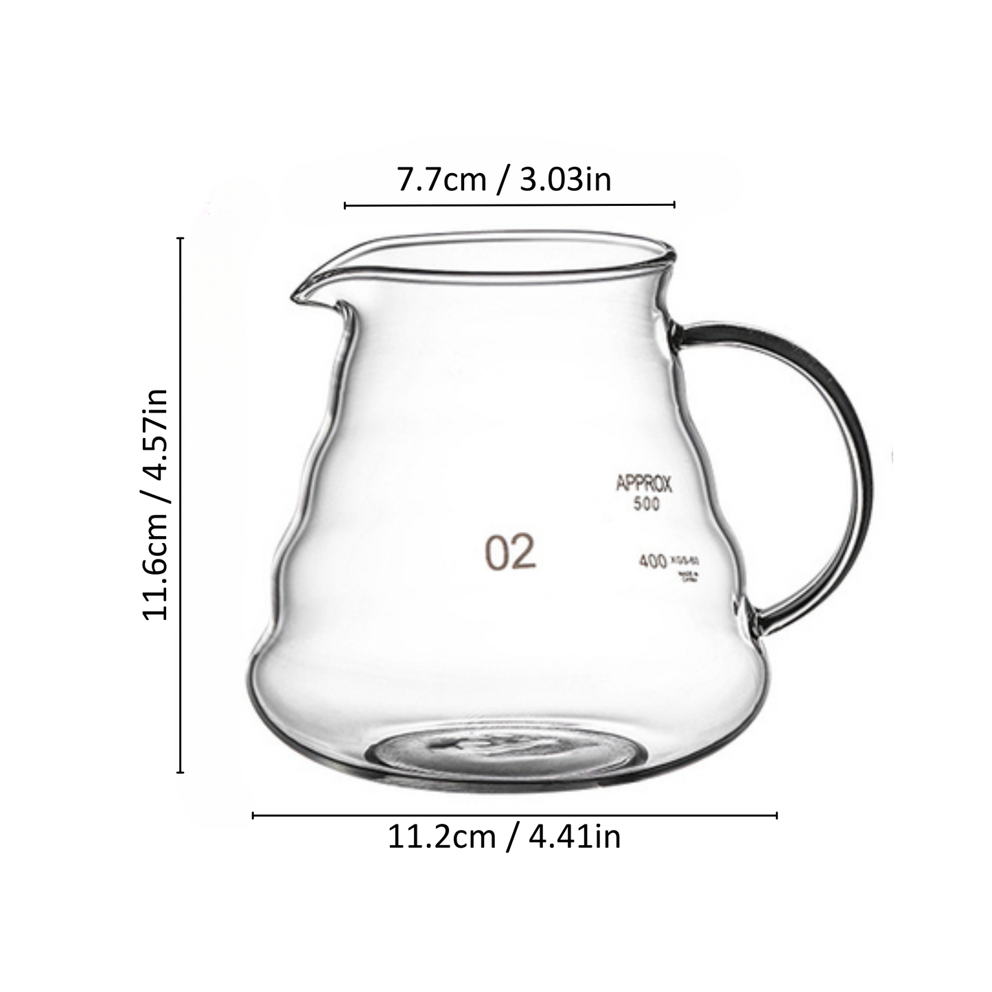 Glass Coffee Dripper and Server Set